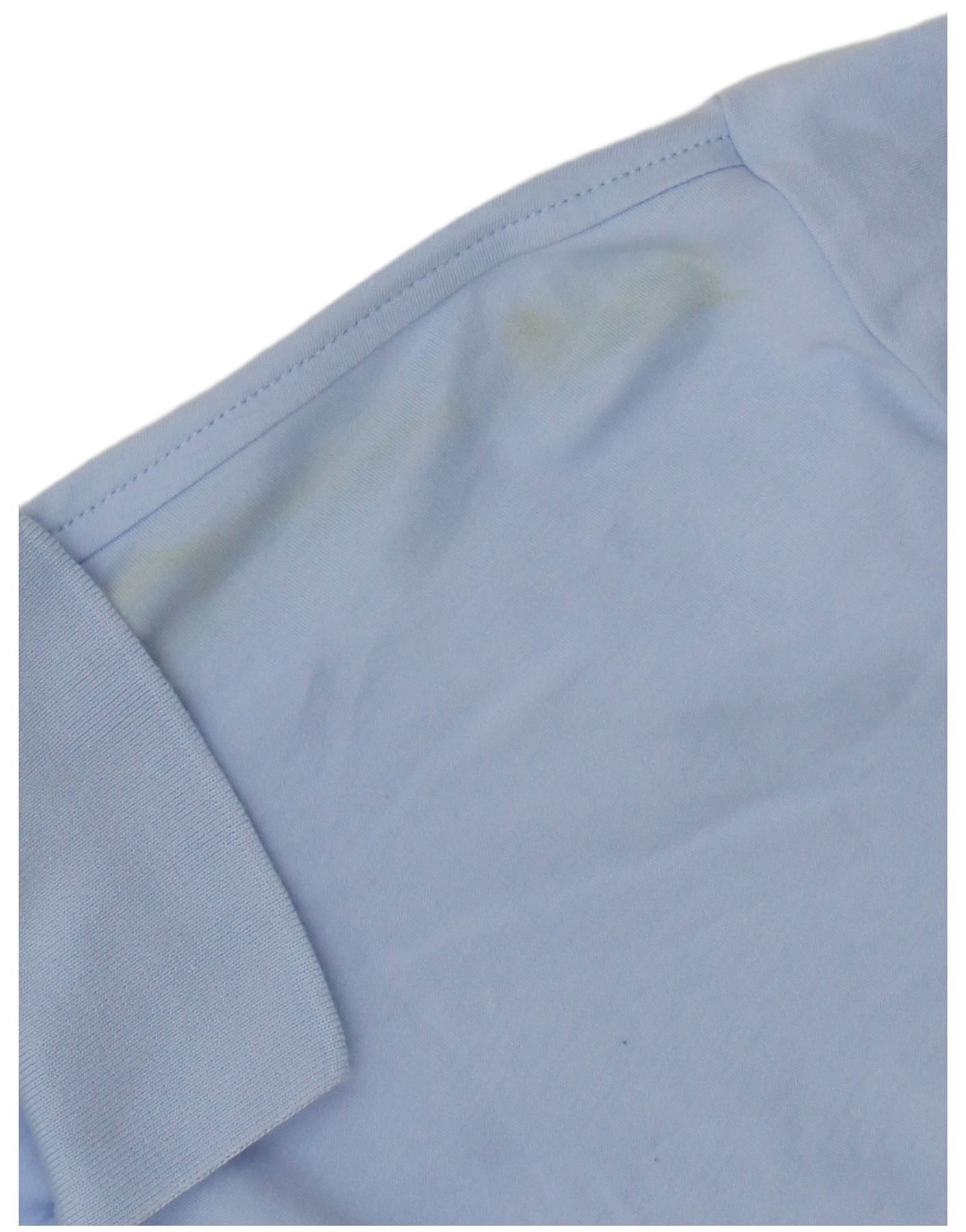 Polo Ralph Lauren Mens Custom Slim Fit Polo Shirt Large Blue Cotton Size US M / EU 48-50 / 2 - 3 Thumbnail