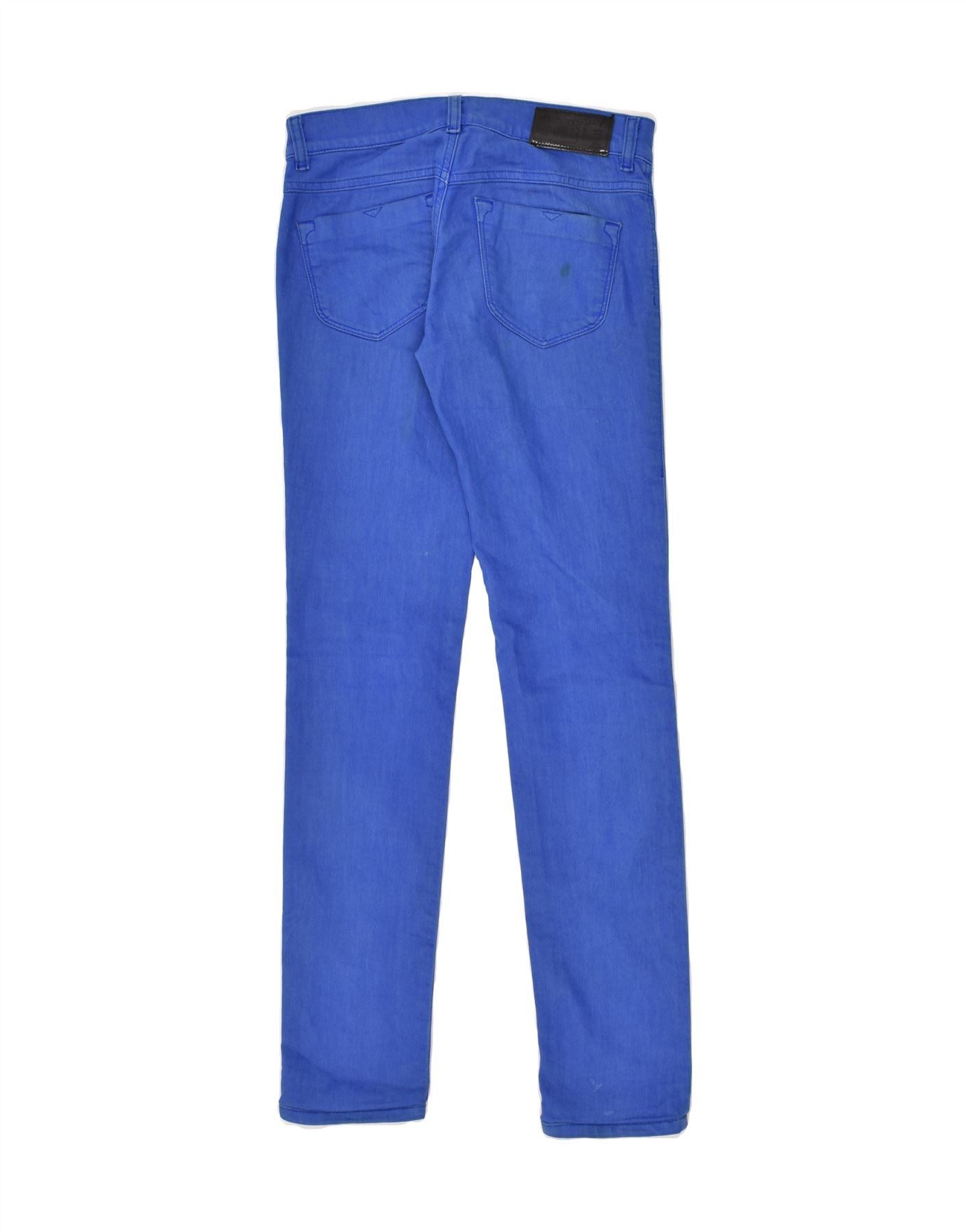 Diesel Womens Stretch Super Slim Jegging Jeans W26 L29 Blue Size 42" / US 20 - 2 Thumbnail