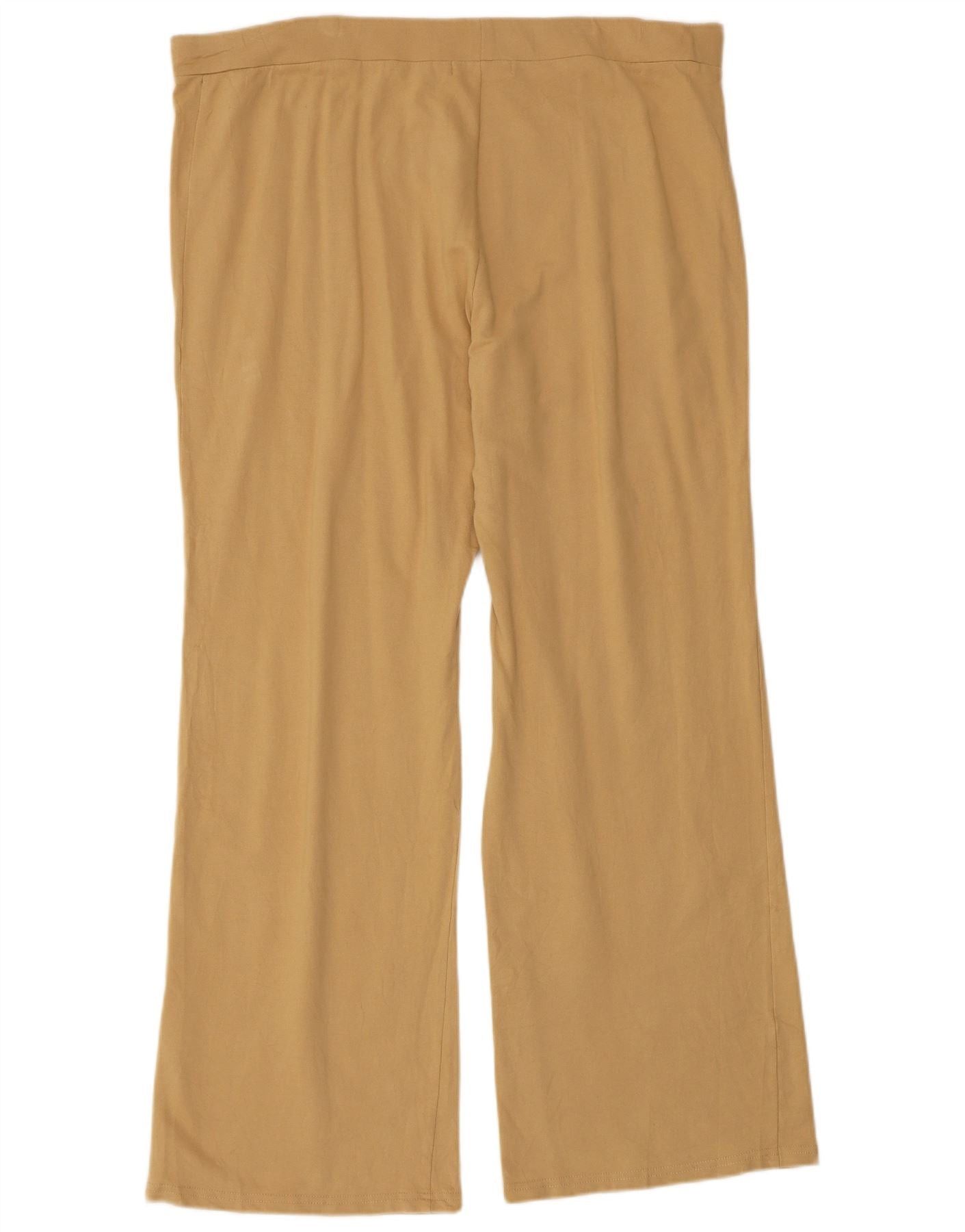 Ralph Lauren Womens Tracksuit Trousers UK 20 2XL Beige Size 40" / US 18 - 2 Thumbnail