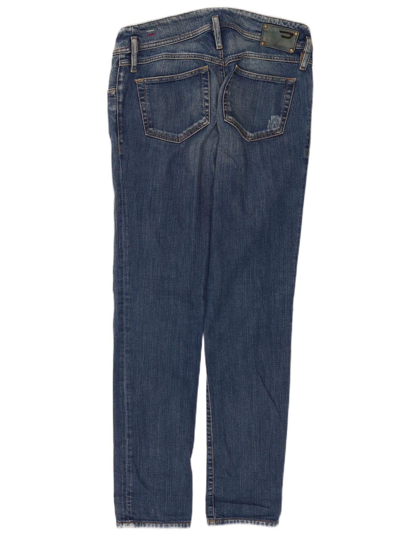 Diesel Womens Matic Slim Jeans W30 L32 Blue Cotton Size 42" / US 20 - 2 Thumbnail