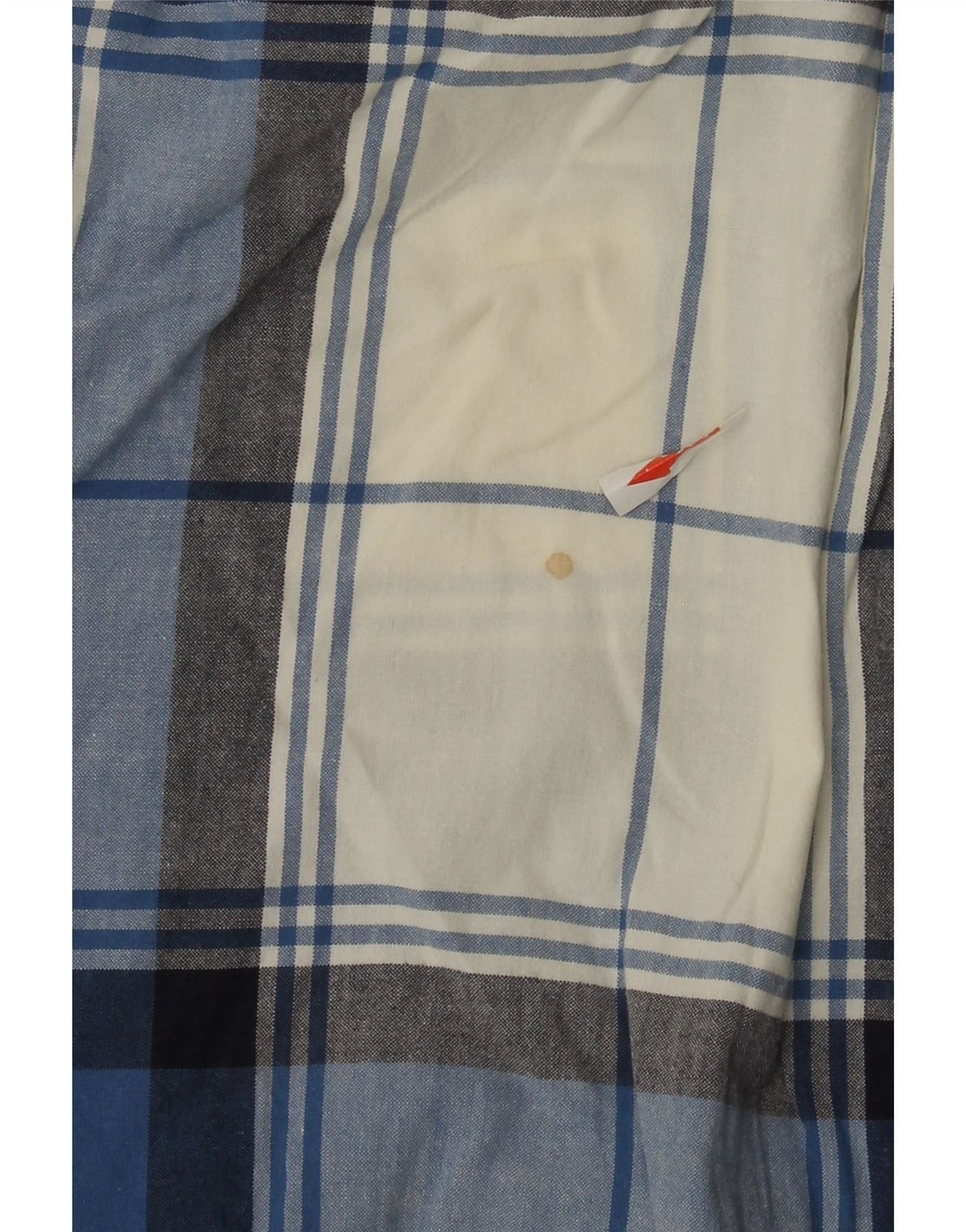 Polo Ralph Lauren Mens Blake Short Sleeve Shirt Large Blue Check Cotton Size US L / EU 52-54 / 3 - 3 Thumbnail