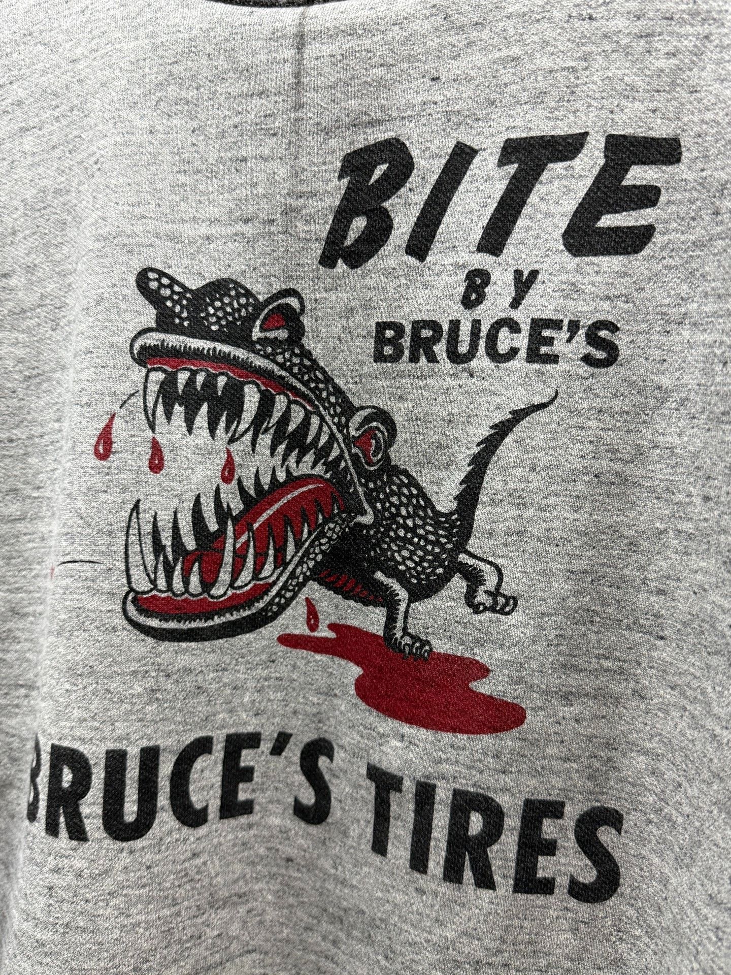 Freewheelers FREEWHEELERS Bruce's Tires Alligator Print Sweatshirt Size US M / EU 48-50 / 2 - 9 Thumbnail