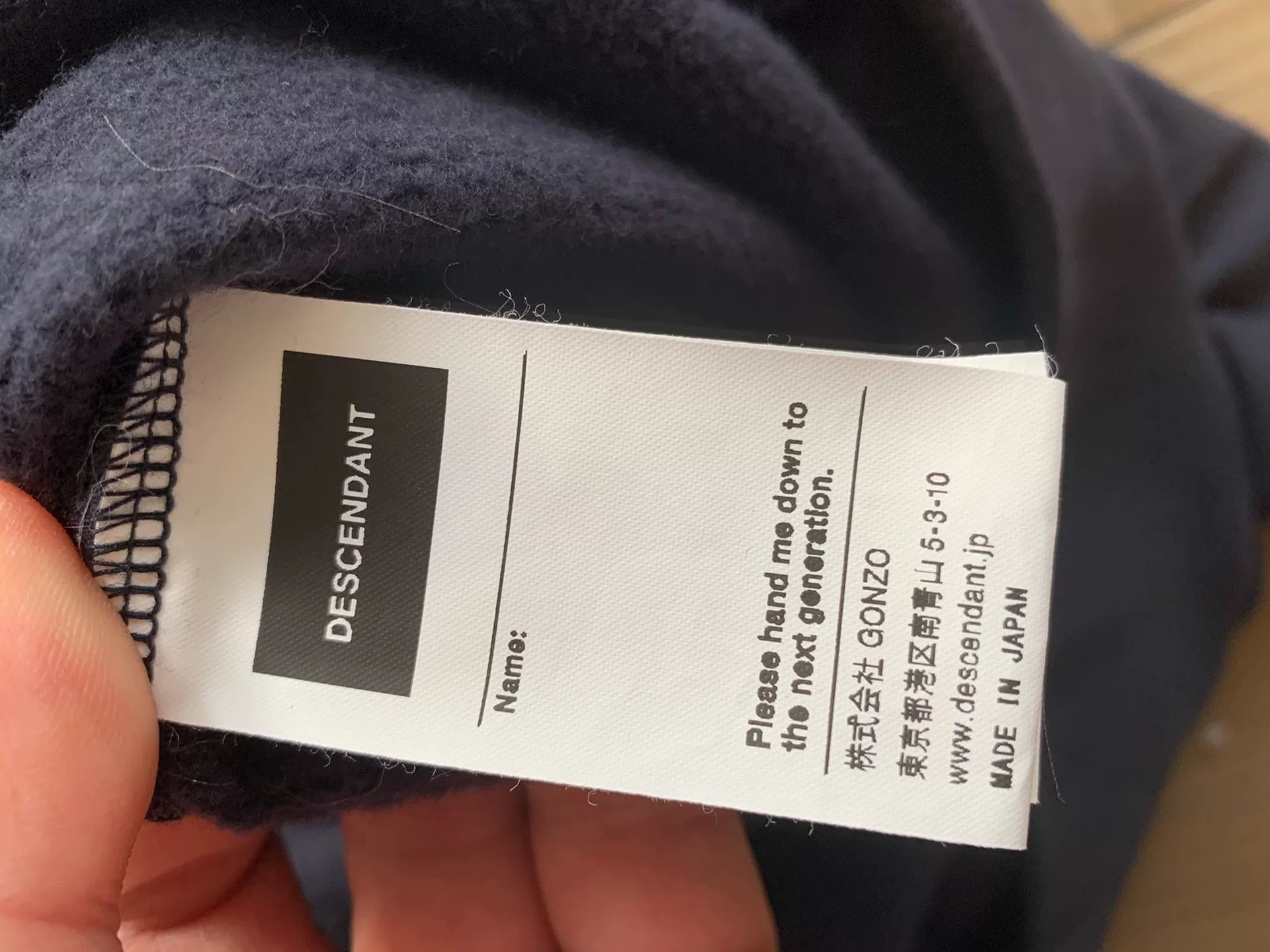 Descendant Descendant Horizon Hoody 24AW Size US M / EU 48-50 / 2 - 6 Thumbnail