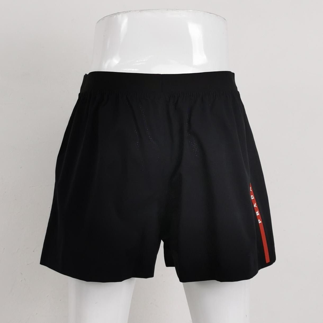 Prada Prada XS Solid Letter Logo Shorts Size US 26 / EU 42 - 4 Thumbnail