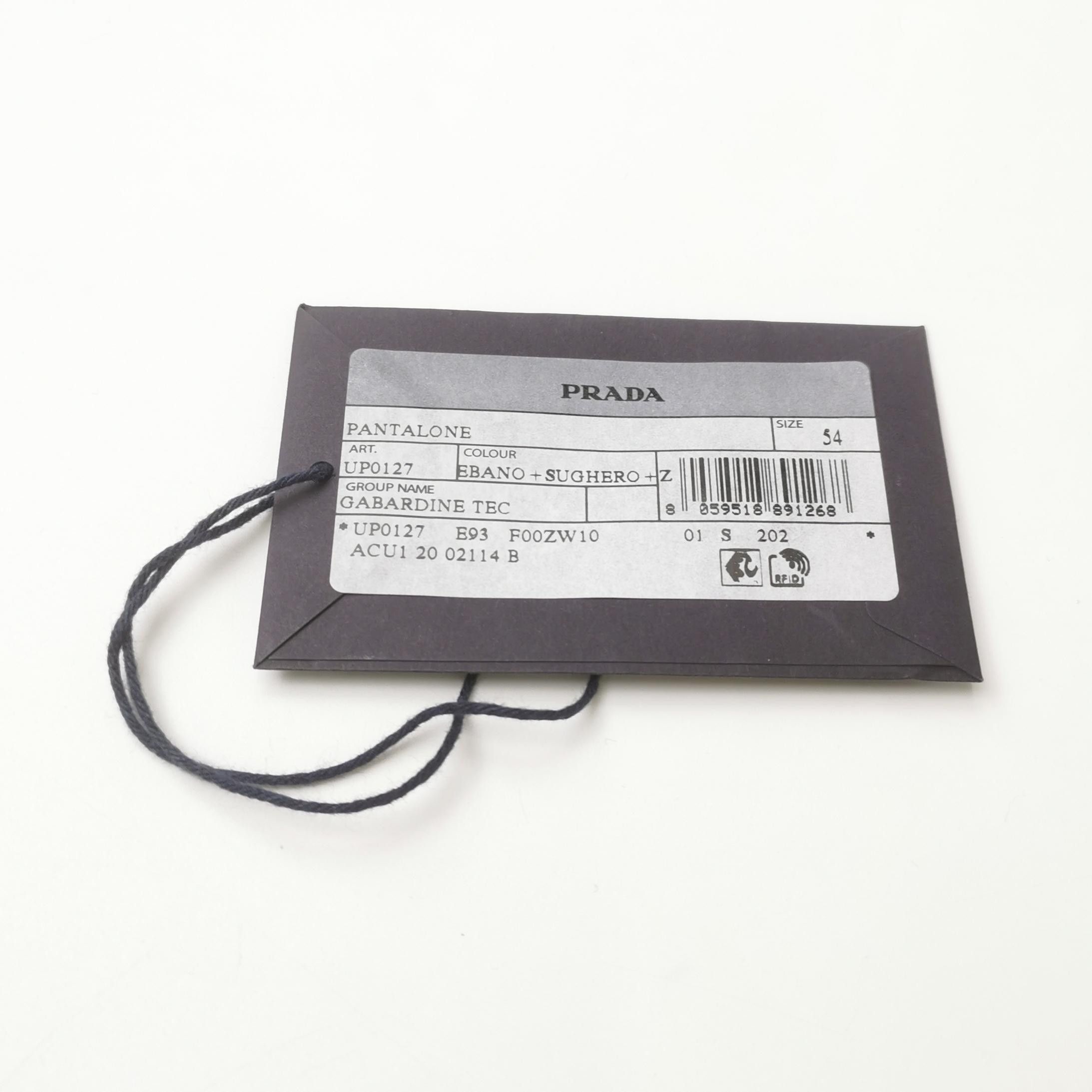 Prada Prada Brown Drawstring Detail Straight Pants Size US 36 / EU 52 - 10 Thumbnail