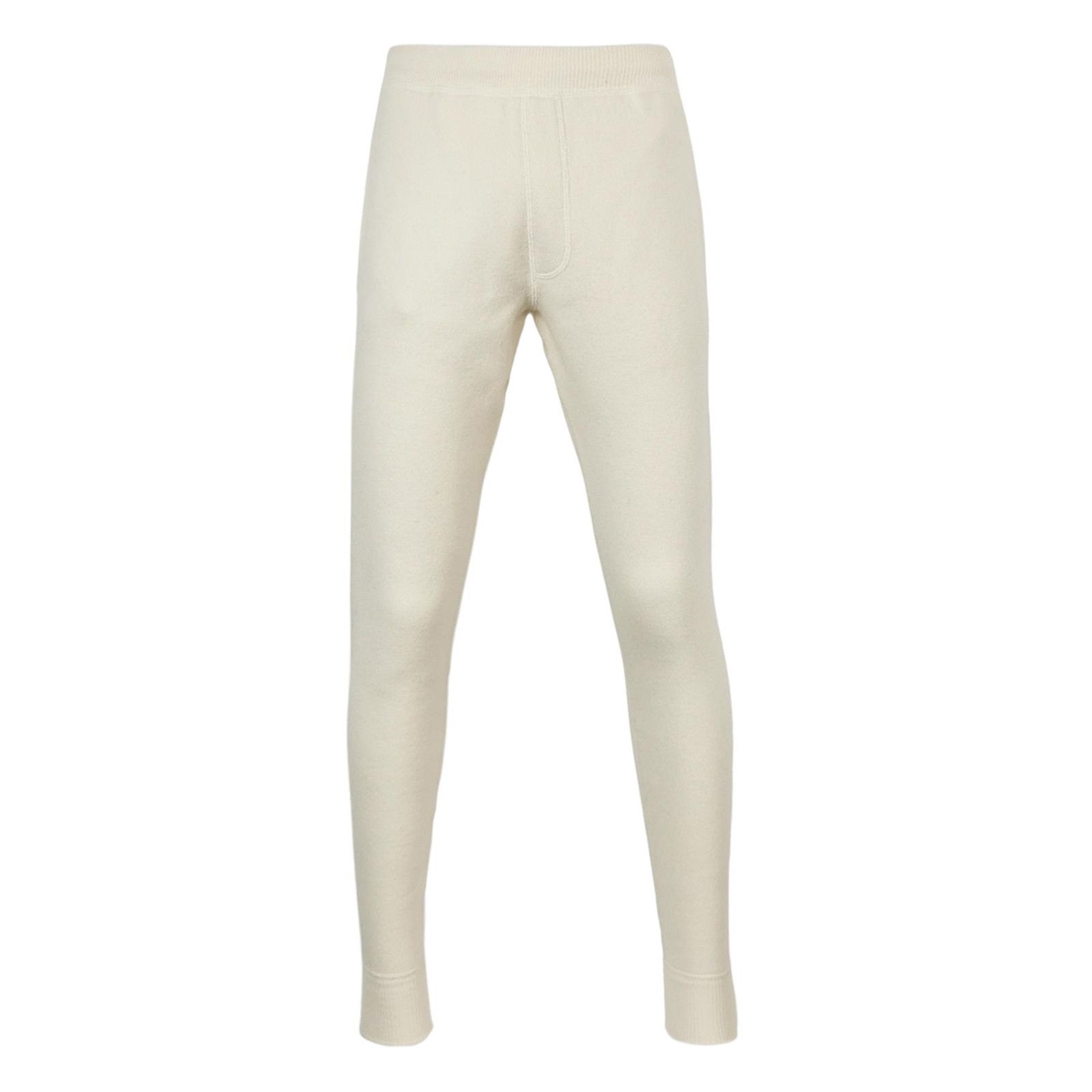 Prada Prada Beige Ribbed Cuff Elastic Waist Pants Size US 30 / EU 46 - 2 Thumbnail