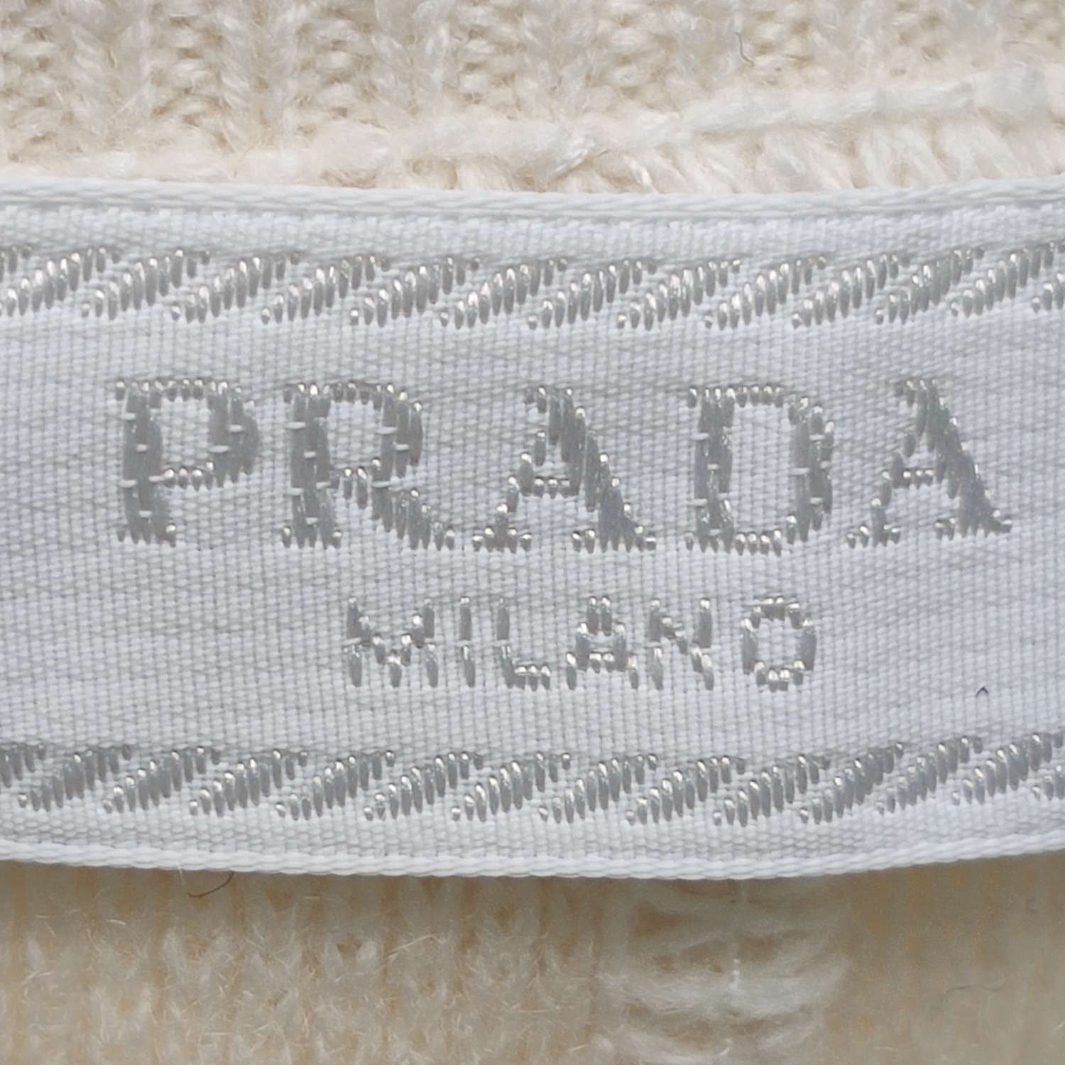 Prada Prada Beige Ribbed Cuff Elastic Waist Pants Size US 30 / EU 46 - 9 Thumbnail