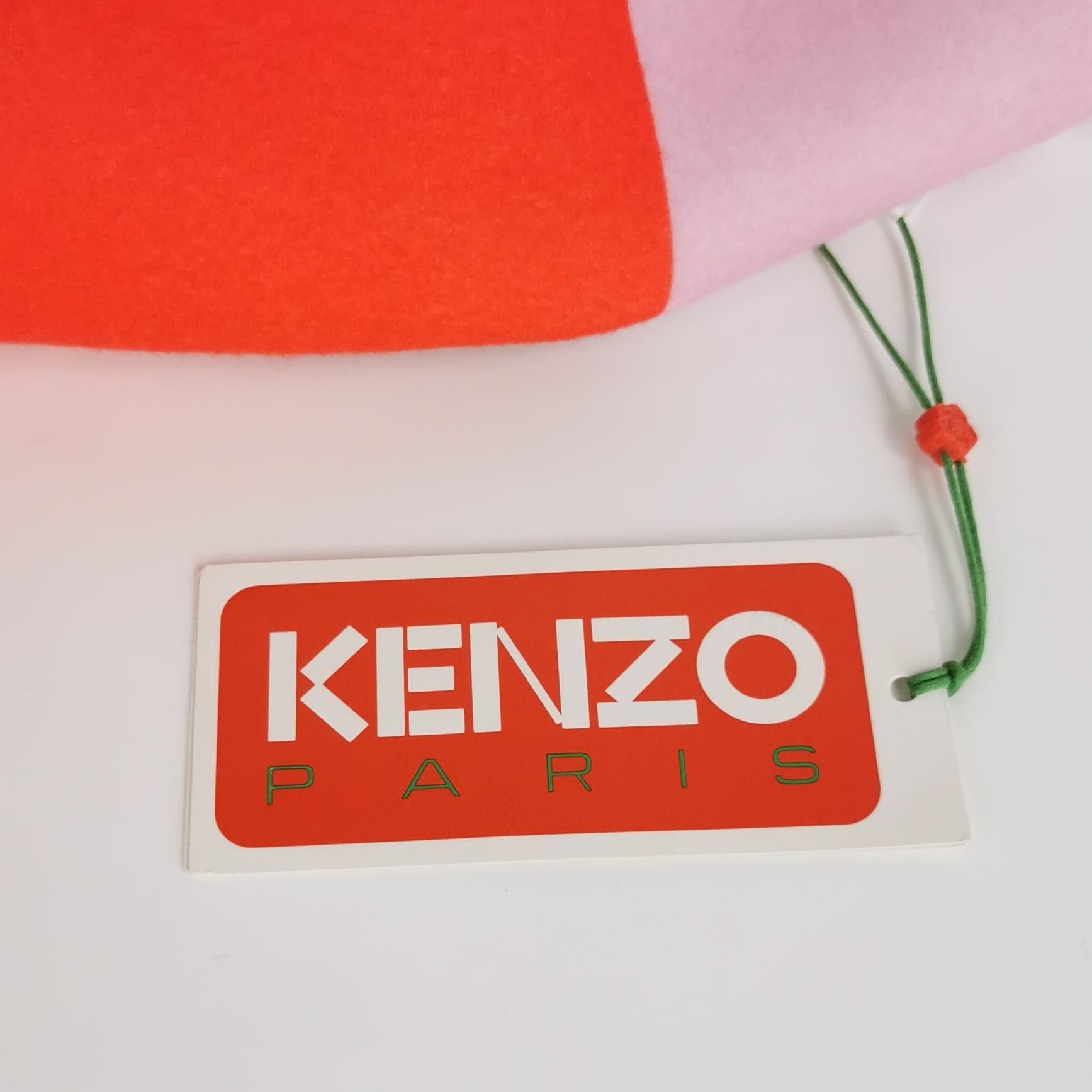 Kenzo Kenzo Color Block Letter Logo Cape One Size Size US M / EU 48-50 / 2 - 7 Thumbnail