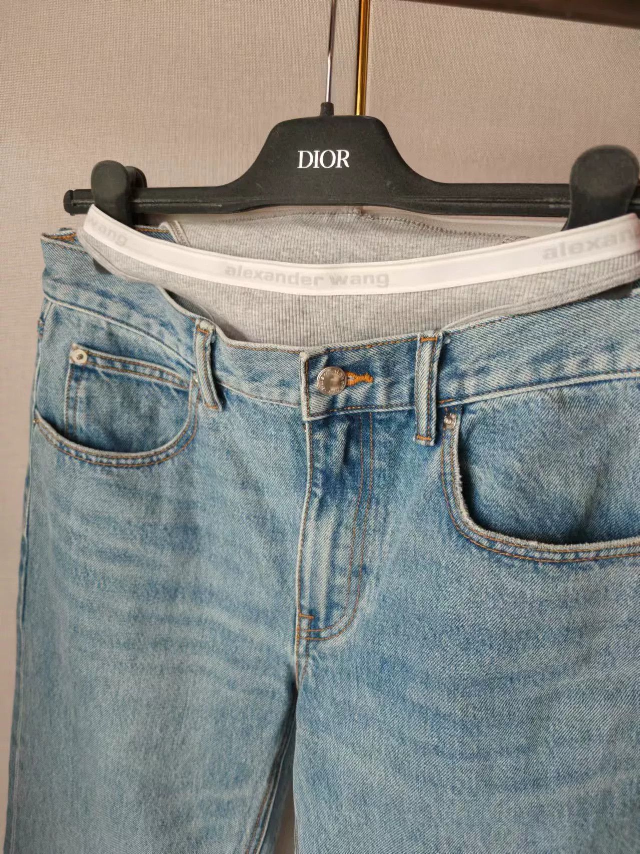 King Alexander Wang New Style Jeans Size 22" - 2 Thumbnail
