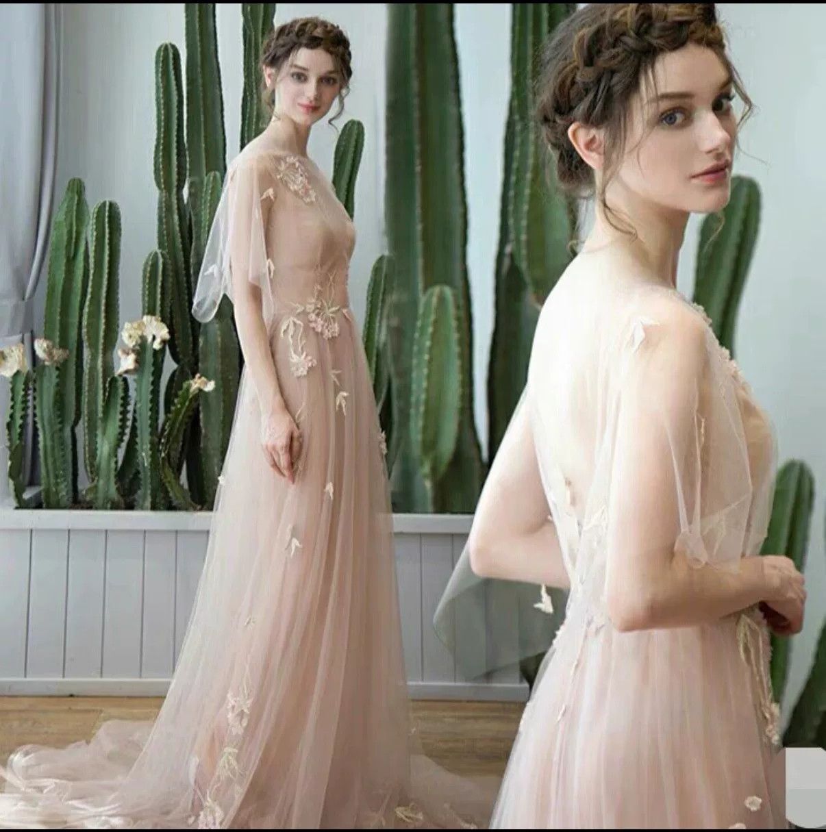 SHINE LUXURY Shine Moda Li Qin Style Gown Size M / US 6-8 / IT 42-44 - 4 Thumbnail
