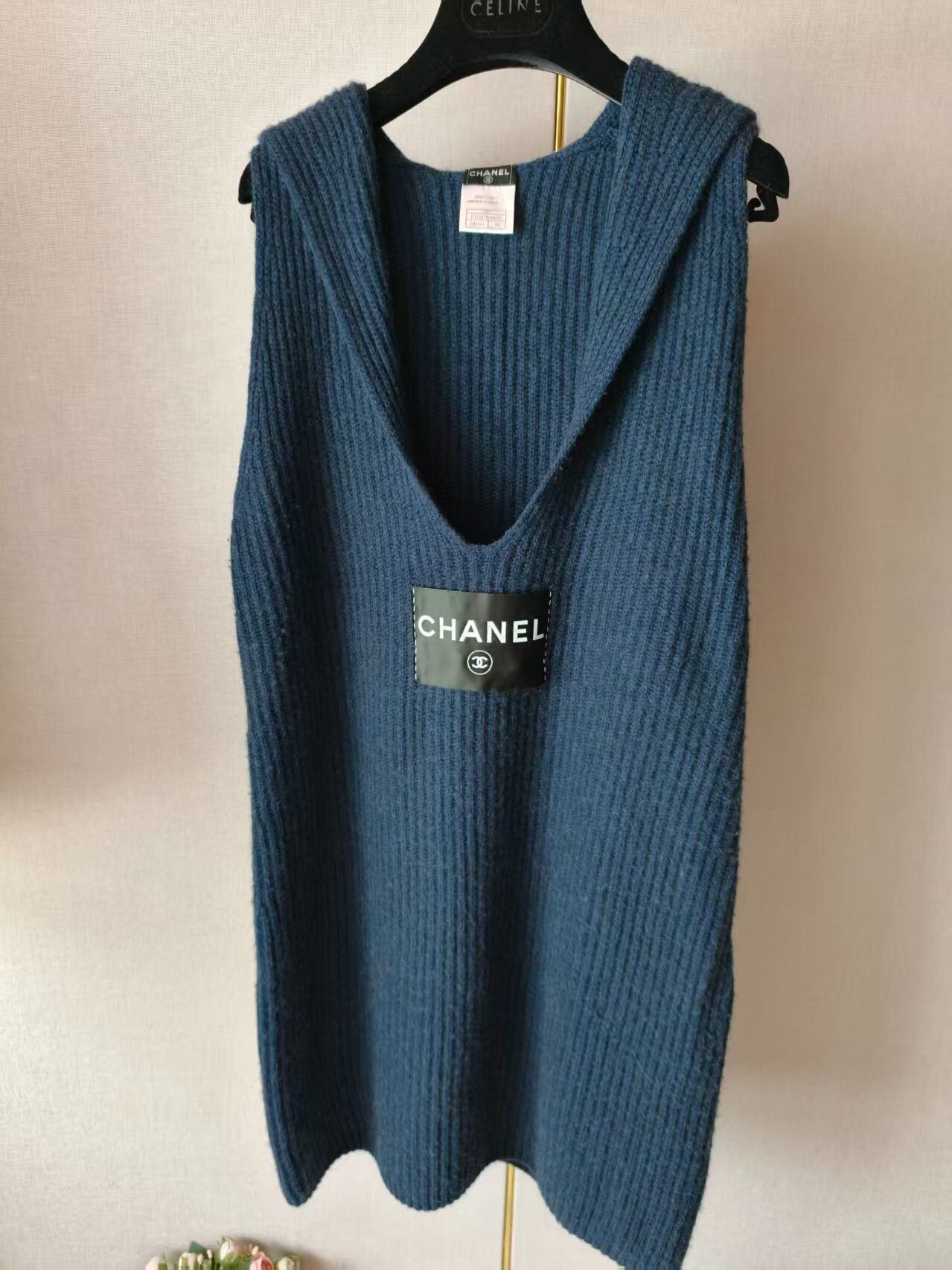 Chanel Chanel Sleeveless Ribbed Dress Size S / US 4 / IT 40 - 4 Thumbnail