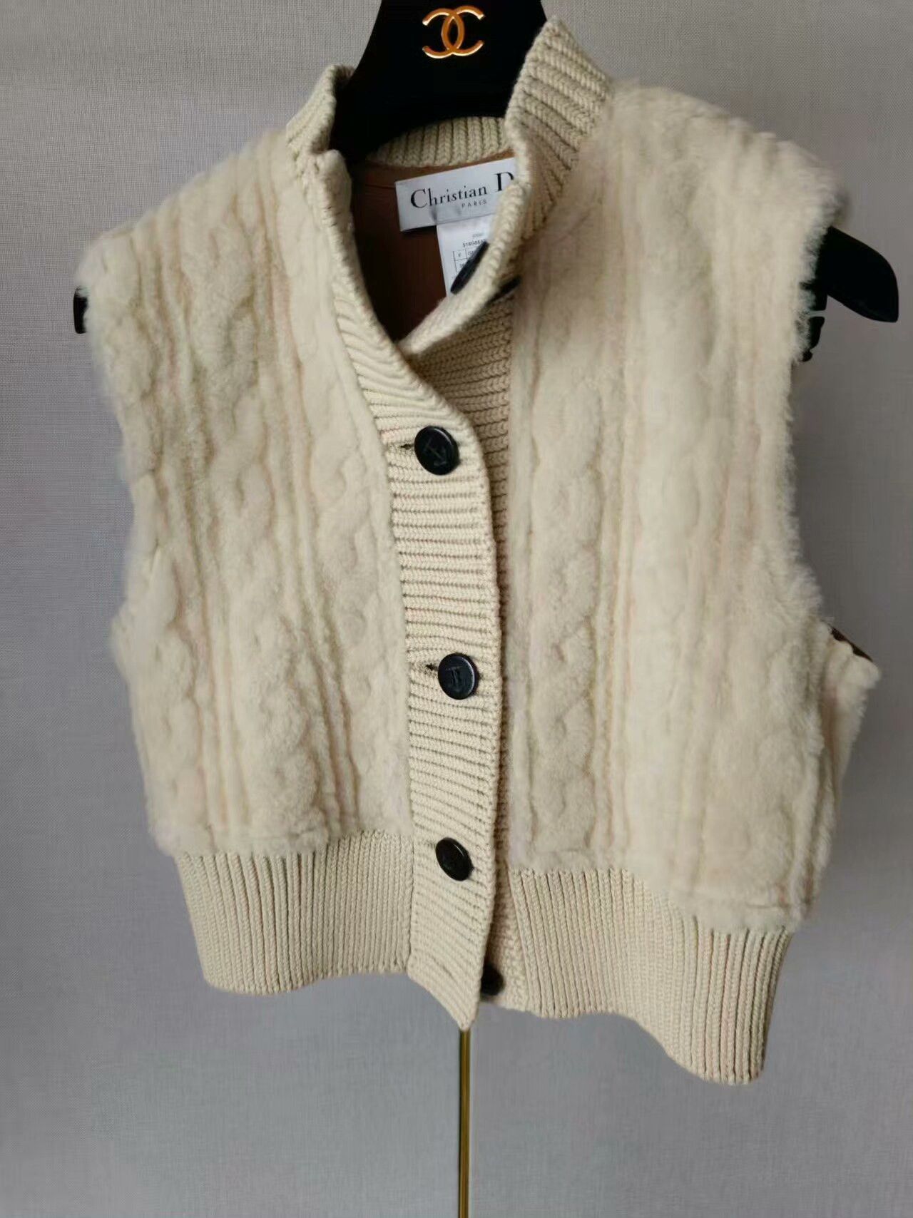 Dior Dior Fur Vest Size M / US 6-8 / IT 42-44 - 4 Thumbnail