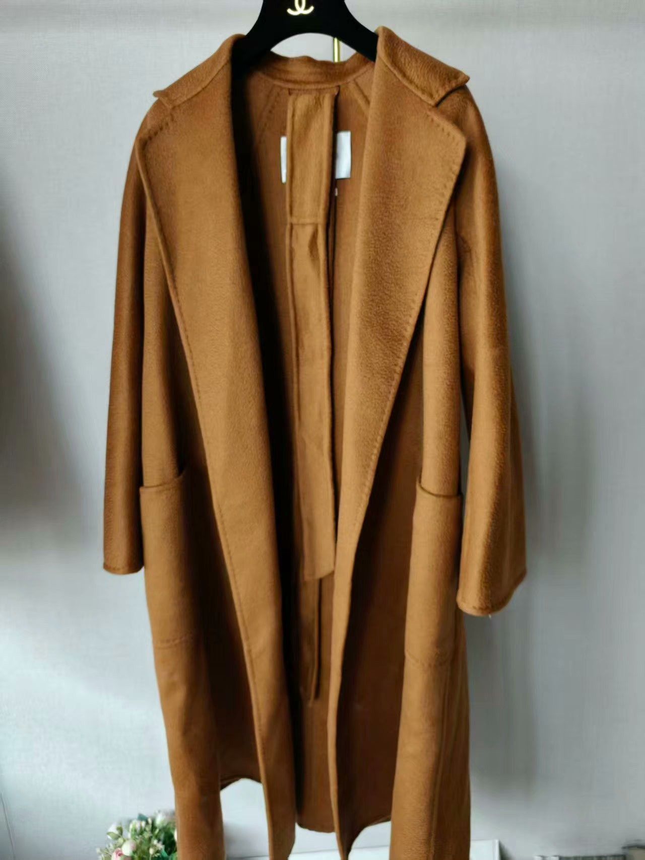 Max Mara MaxMara Labbro Classic Robe Cashmere Coat Size M / US 6-8 / IT 42-44 - 5 Thumbnail