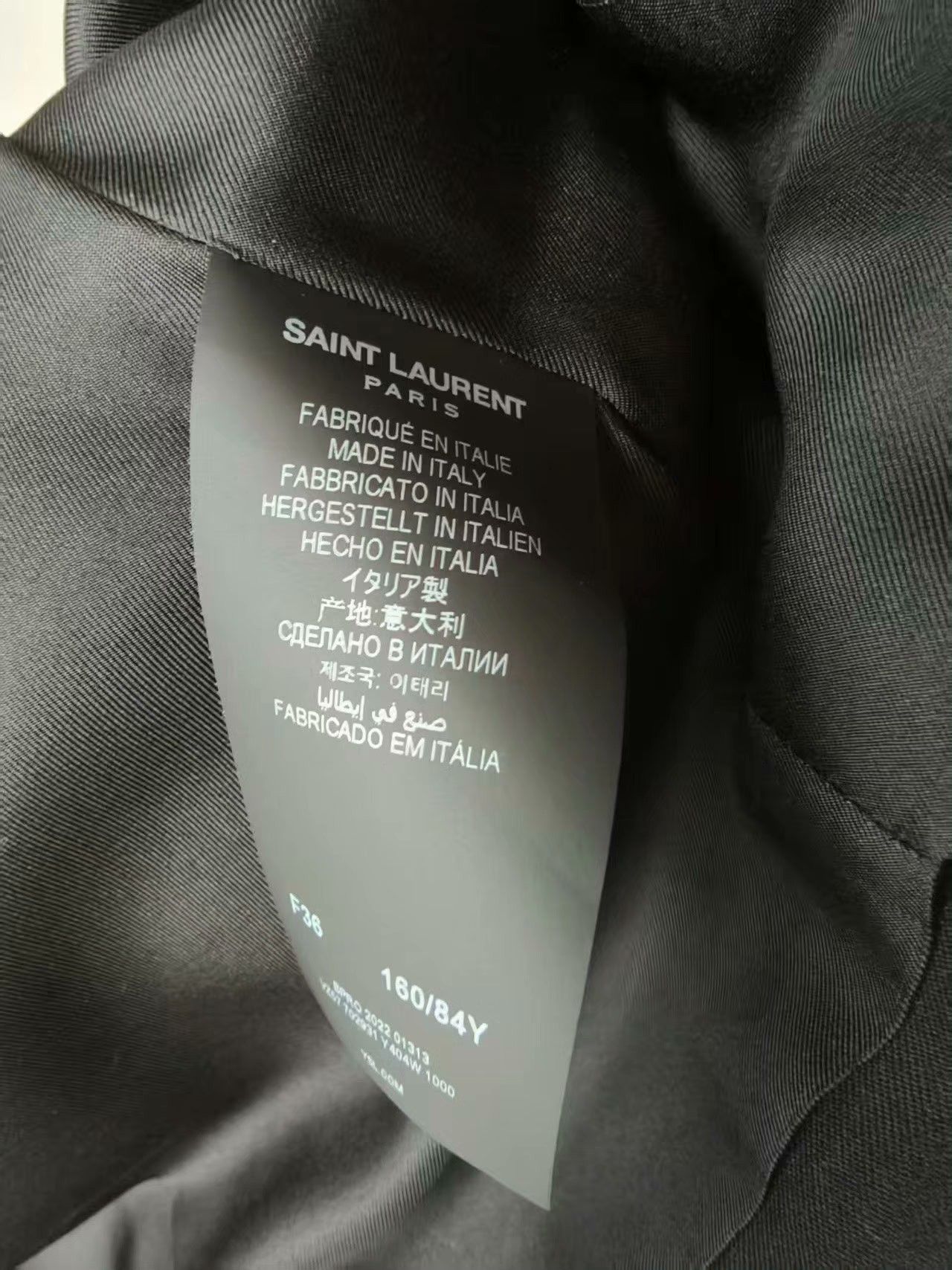 Saint Laurent Paris Saint Laurent Women's Coat Size M / US 6-8 / IT 42-44 - 3 Thumbnail