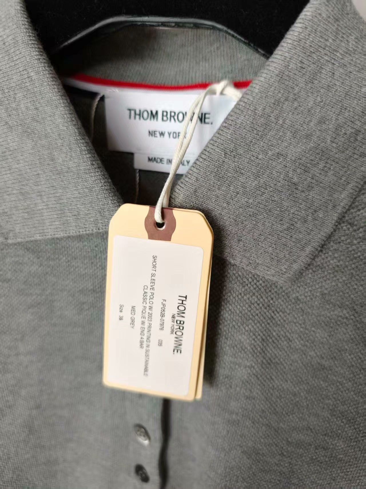Tory Burch Thom Browne Polo Shirt Size US M / EU 48-50 / 2 - 4 Thumbnail