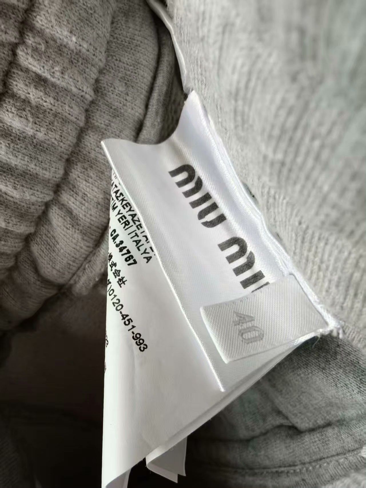 Miu Miu Miu Miu Women's Trousers Size 32" / US 10 / IT 46 - 3 Thumbnail