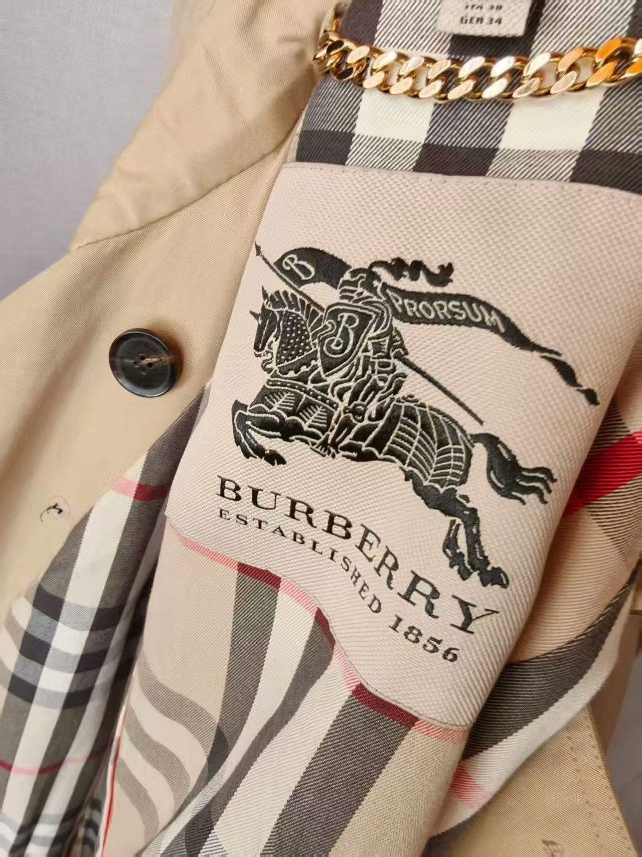 Burberry Burberry Trench Coat UK6 Size S / US 4 / IT 40 - 2 Thumbnail