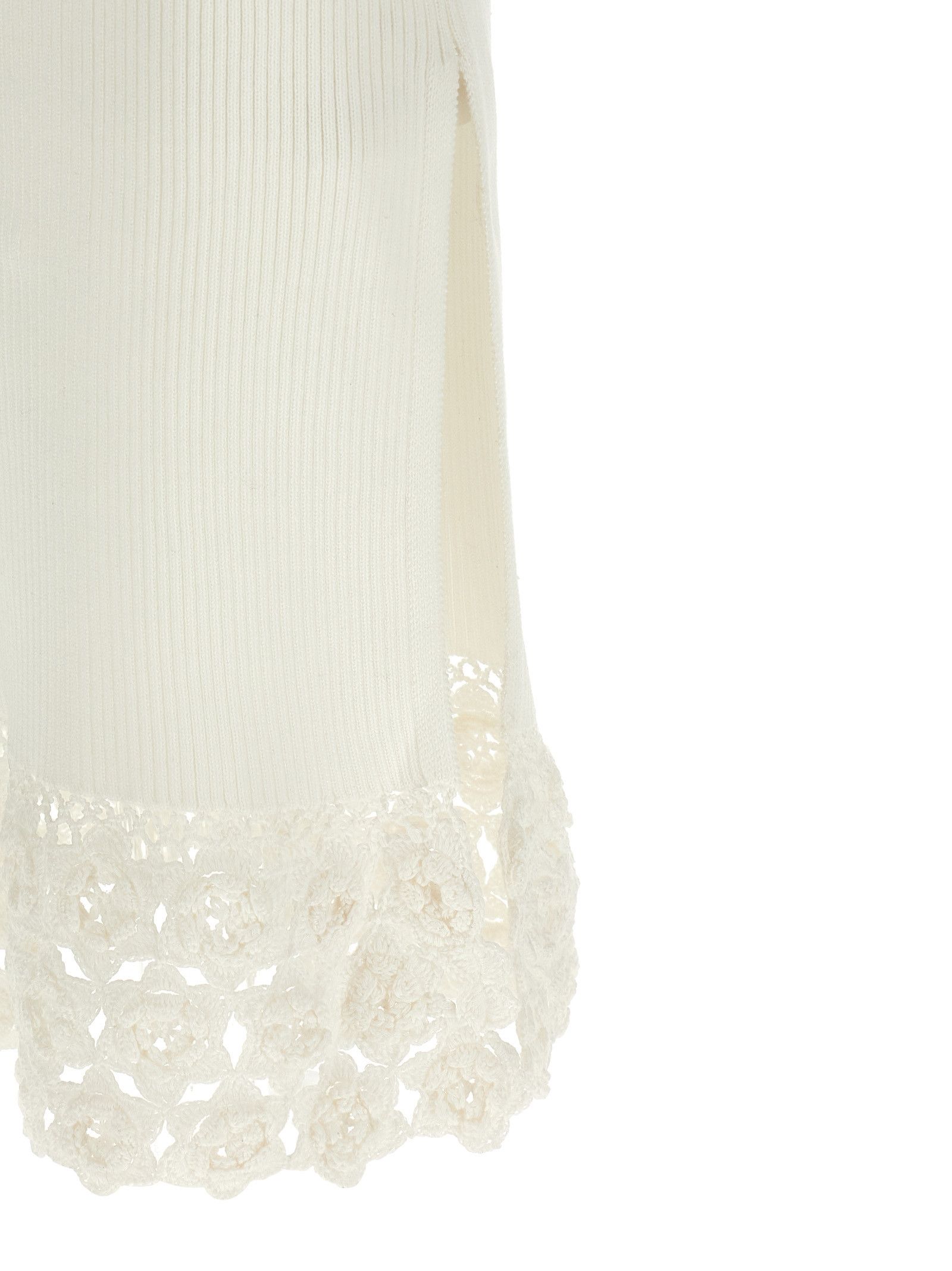 Ganni 'Cotton Crochet' Dress Size XS / US 0-2 / IT 36-38 - 4 Thumbnail
