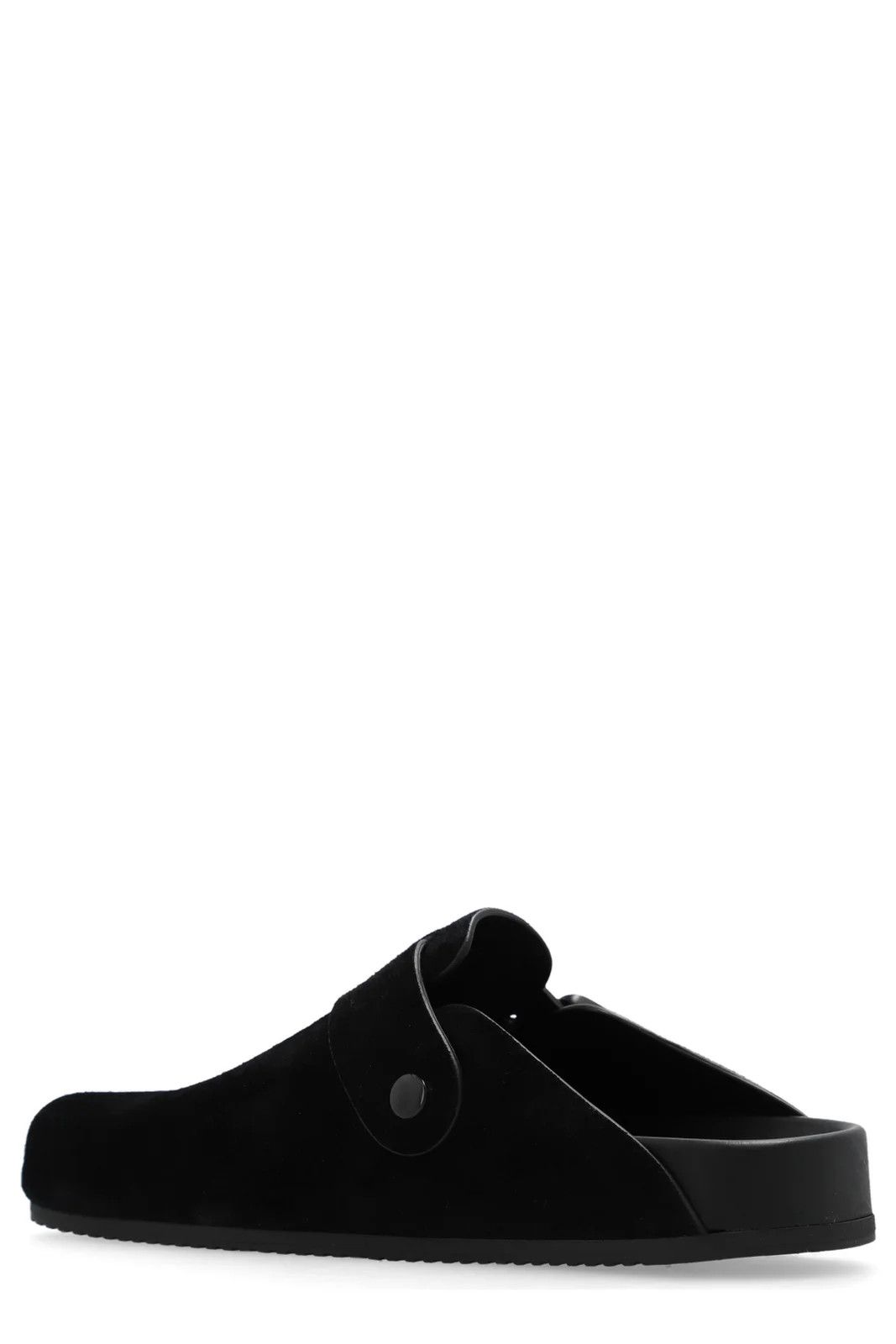 Balenciaga Black Sunday mule sandals in suede