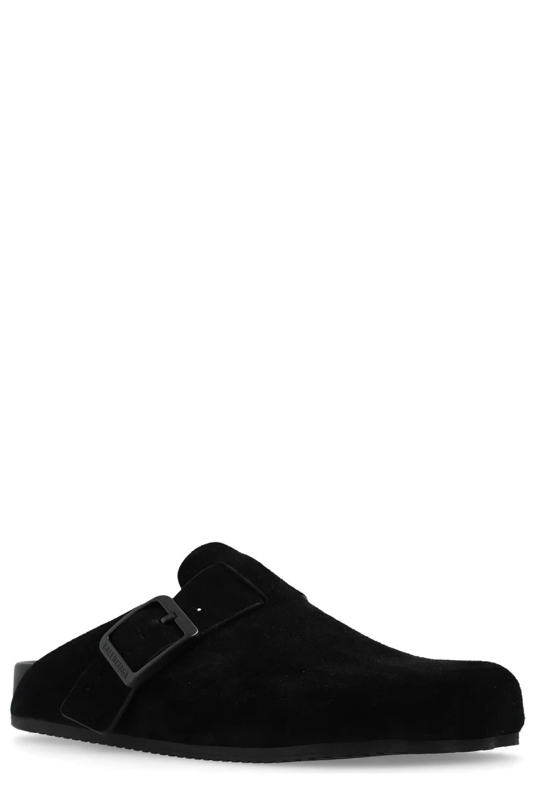 Balenciaga Black Sunday mule sandals in suede