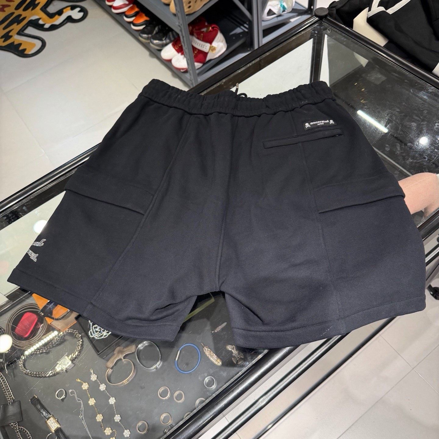 Mastermind World Mastermind World Black Skull Diamond Shorts Size US 30 / EU 46 - 2 Thumbnail