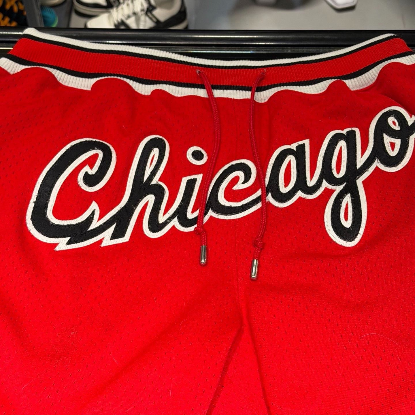 Just Don Mitchell&Ness JustDon Bulls Basketball Shorts Size US 26 / EU 42 - 5 Thumbnail
