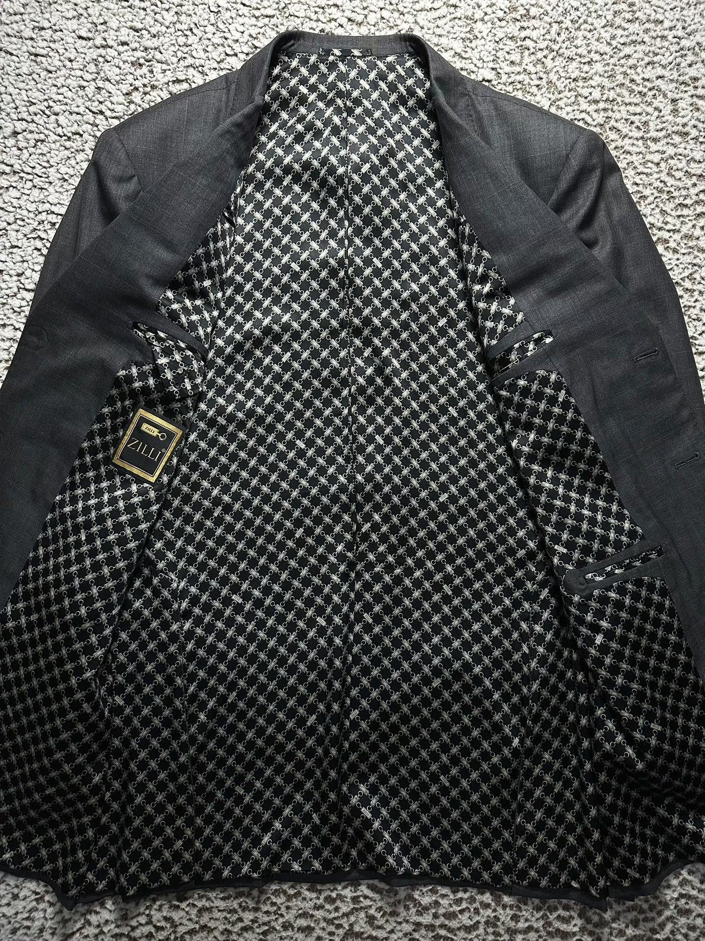 Zilli Zilli Super 180s Wool Suit Size US S / EU 44-46 / 1 - 2 Thumbnail
