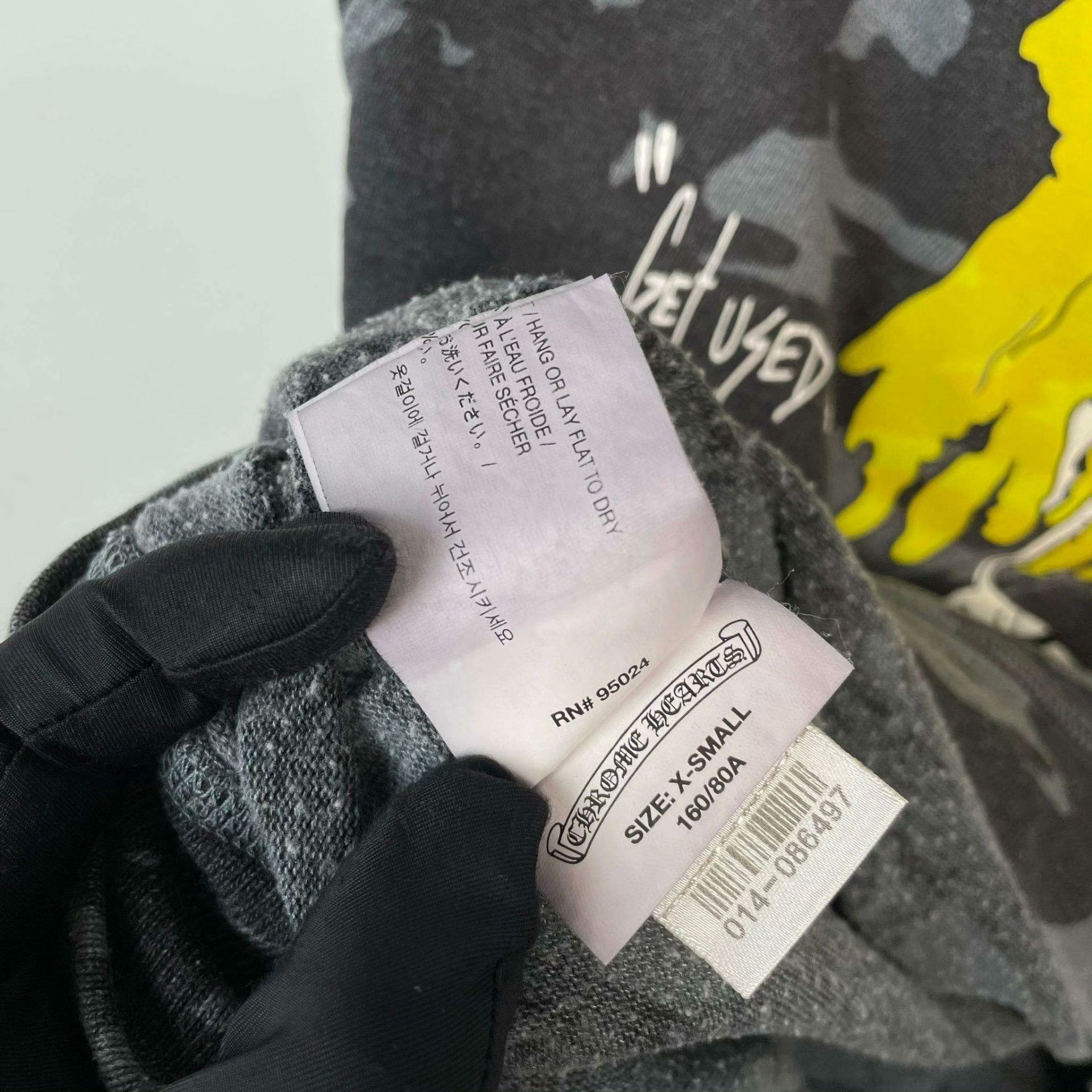 Chrome Hearts Gray Camouflage Long-Sleeve Top Size US M / EU 48-50 / 2 - 5 Thumbnail