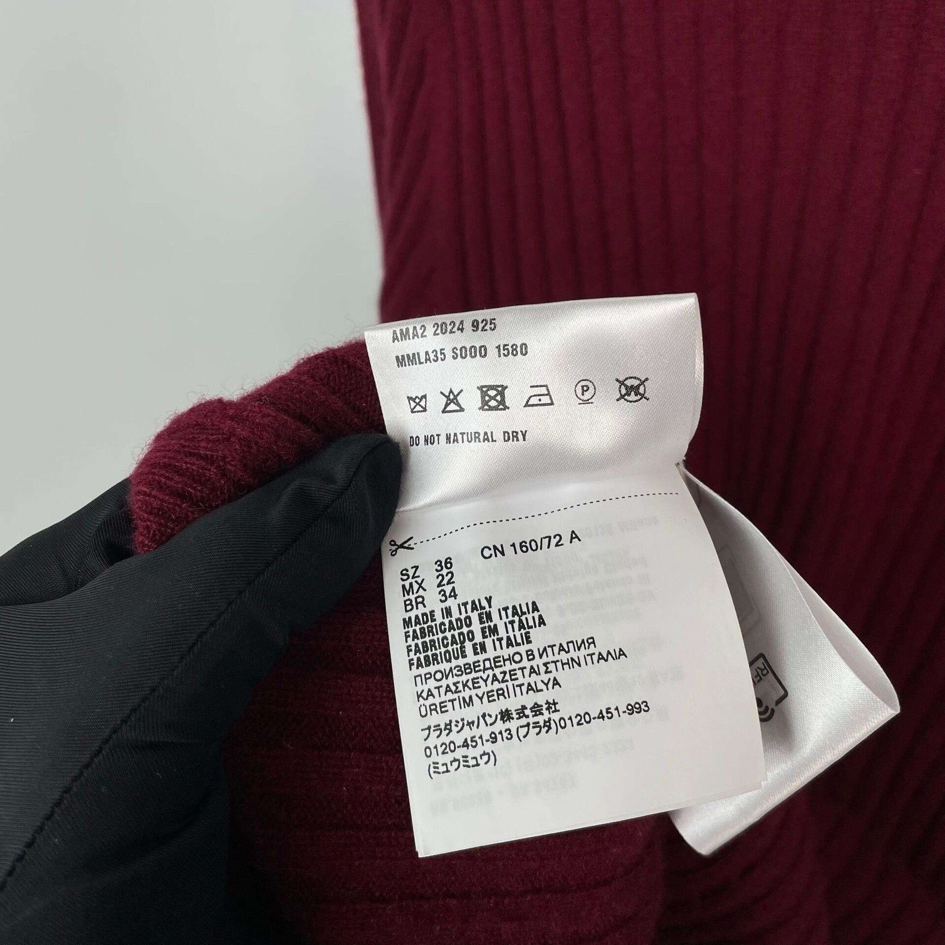 Miu Miu Miu Miu Red Polo Knit Top Size M / US 6-8 / IT 42-44 - 7 Thumbnail