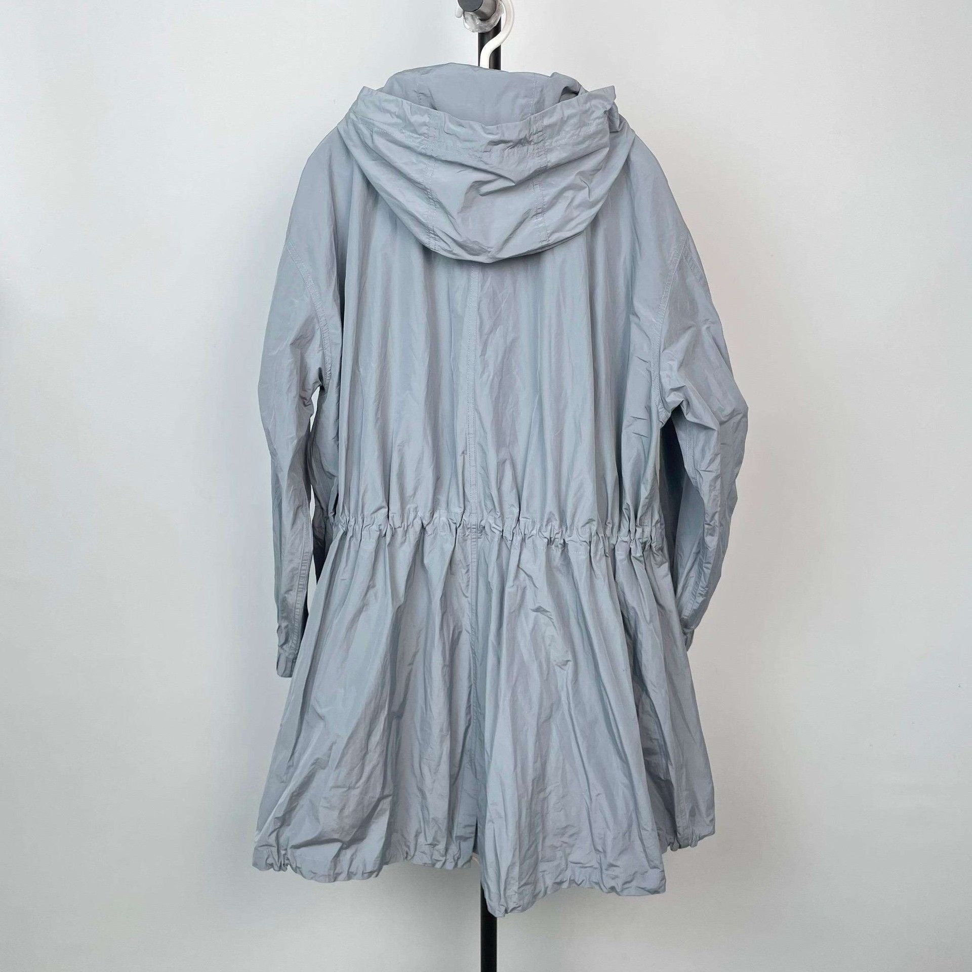 Brunello Cucinelli Brunello Cucinelli Light Blue Long Coat Size M / US 6-8 / IT 42-44 - 2 Thumbnail