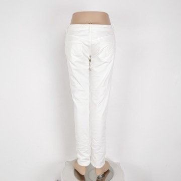Dior Dior White High-Waist Slim-Fit Pants Size 30" / US 8 / IT 44 - 5 Thumbnail