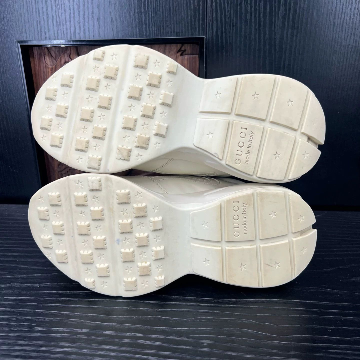 Gucci Gucci Rhyton White Sneakers Size US 10 / EU 43 - 4 Thumbnail