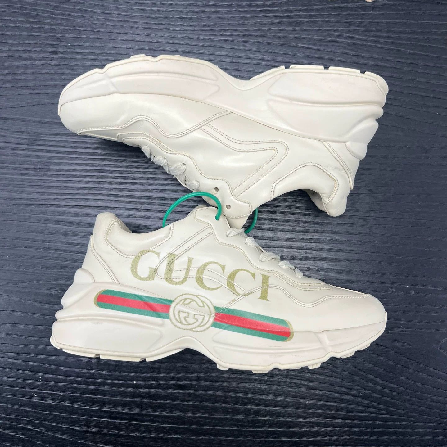 Gucci Gucci Rhyton White Sneakers Size US 10 / EU 43 - 7 Thumbnail