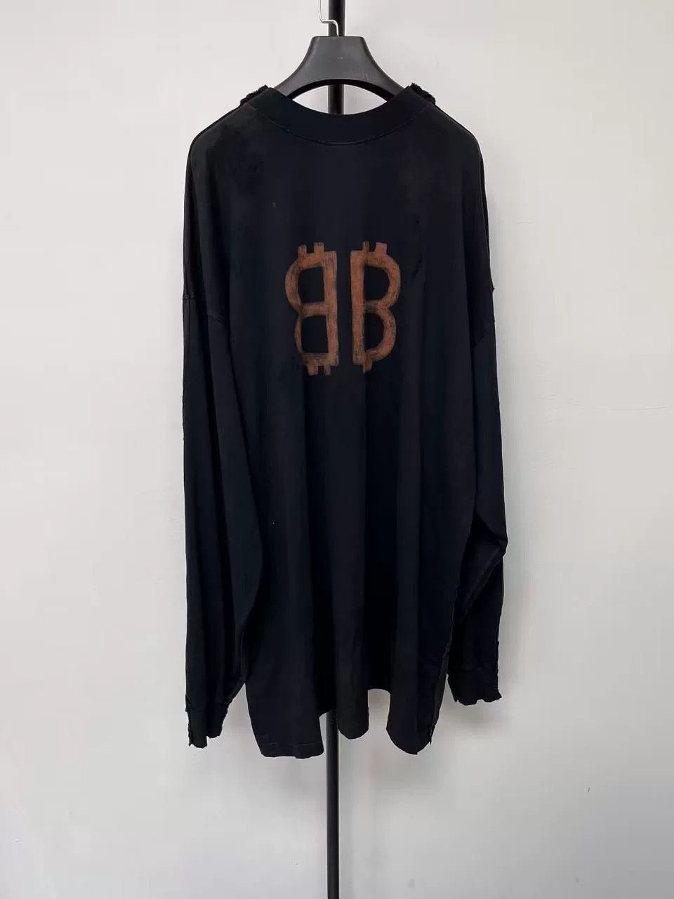 Balenciaga Balenciaga Letter Logo Print Loose T-Shirt Size US M / EU 48-50 / 2 - 2 Thumbnail