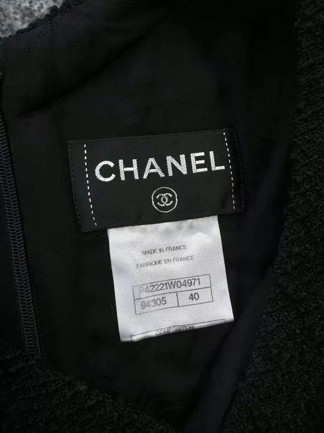 Chanel Chanel Black Mermaid Dress Size S / US 4 / IT 40 - 3 Thumbnail