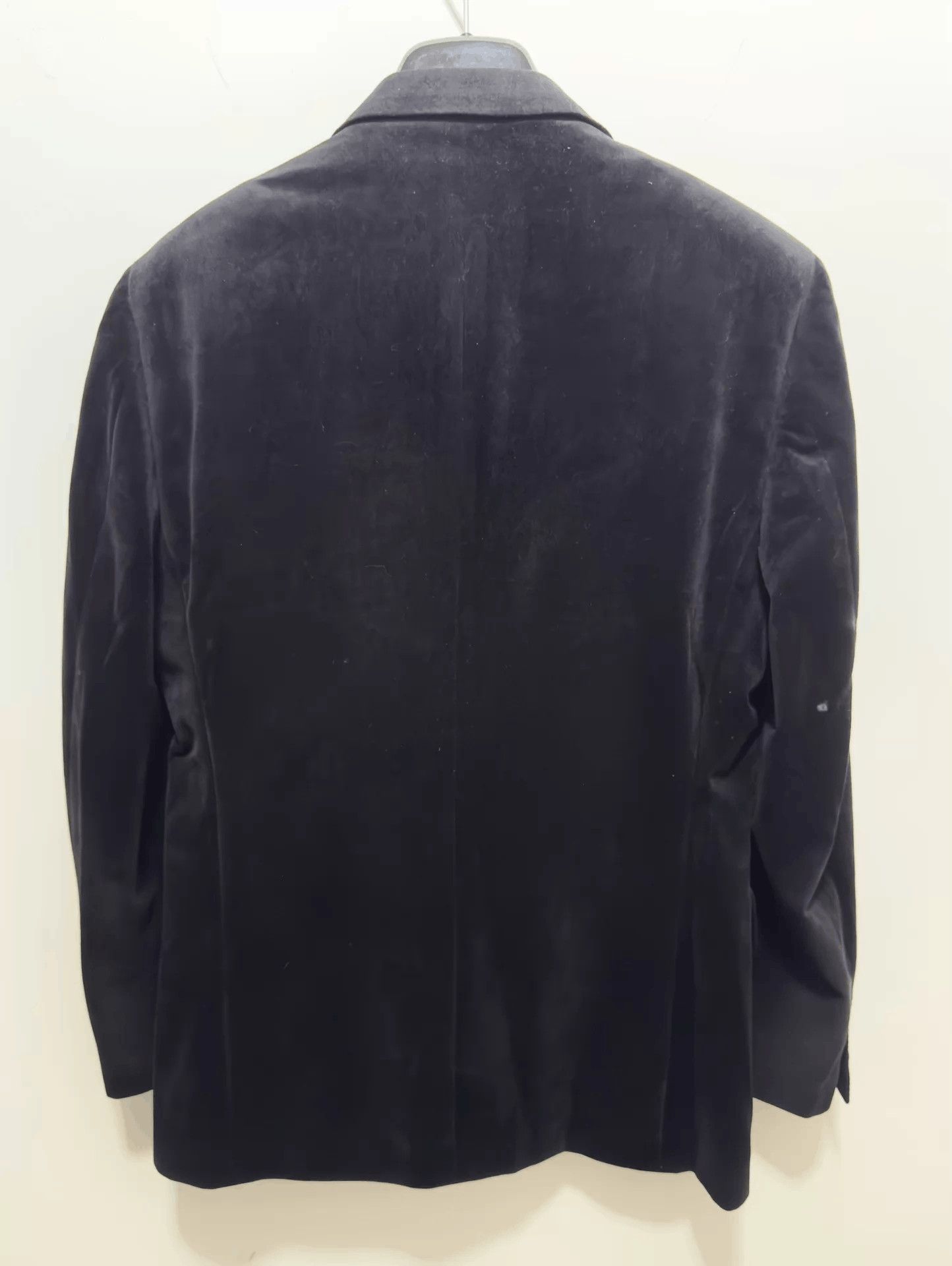 Saint Laurent Paris Black Velvet Single-Breasted Blazer Size US M / EU 48-50 / 2 - 2 Thumbnail