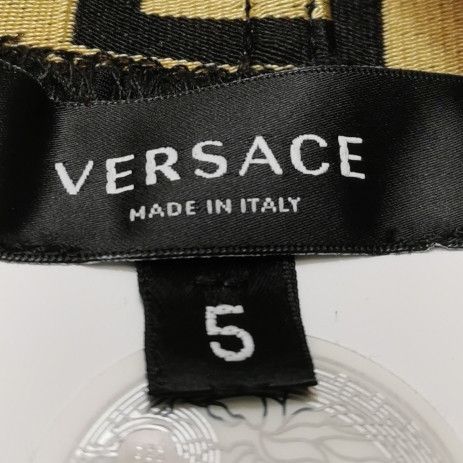 Versace Versace Medusa Black Cotton Shorts M Size US 26 / EU 42 - 11 Thumbnail