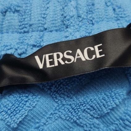 Versace Versace Blue Logo-Embossed Drawstring Shorts Size US 36 / EU 52 - 10 Thumbnail