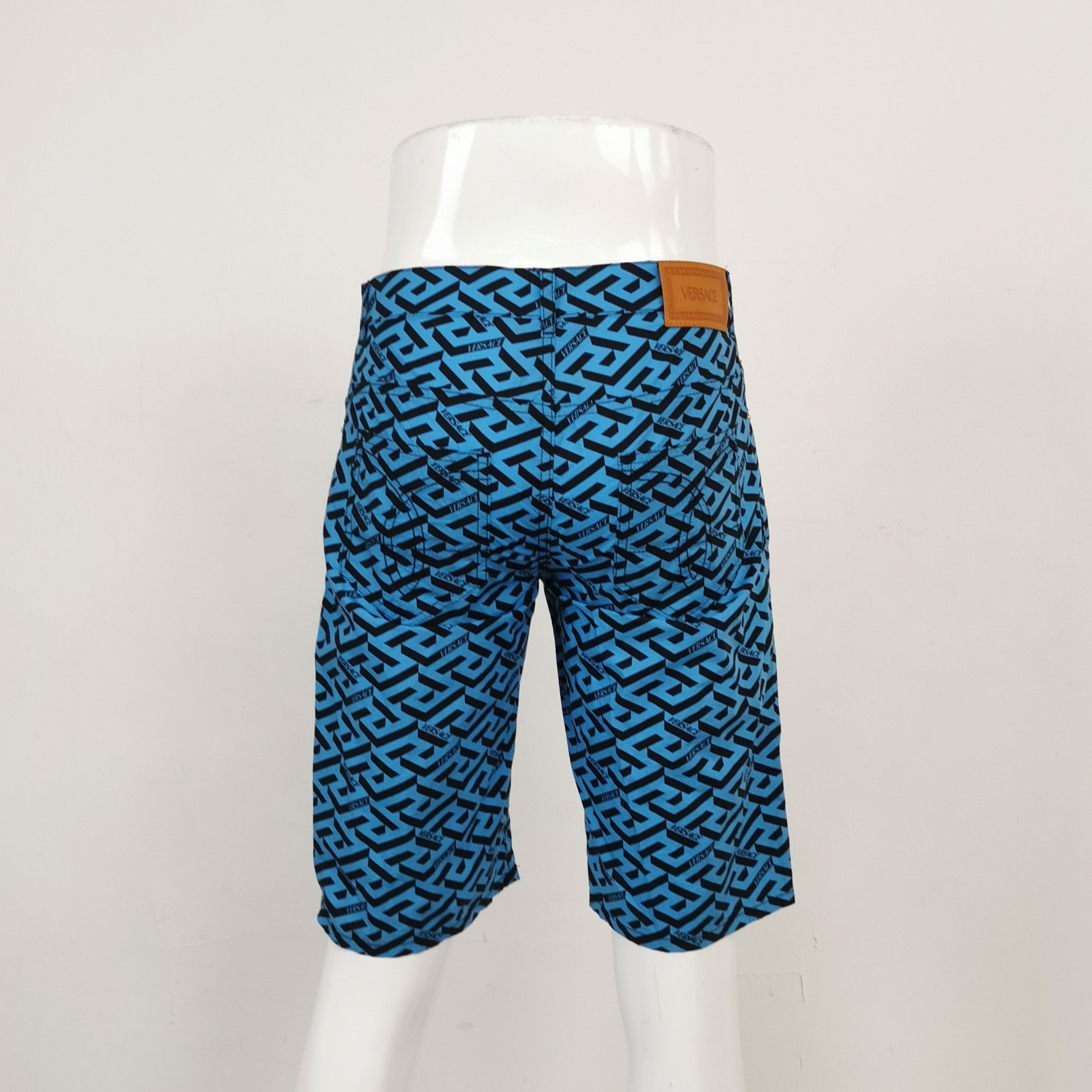 Versace Versace Kids' 14Y Cotton Color Block Shorts Size US 26 / EU 42 - 4 Thumbnail