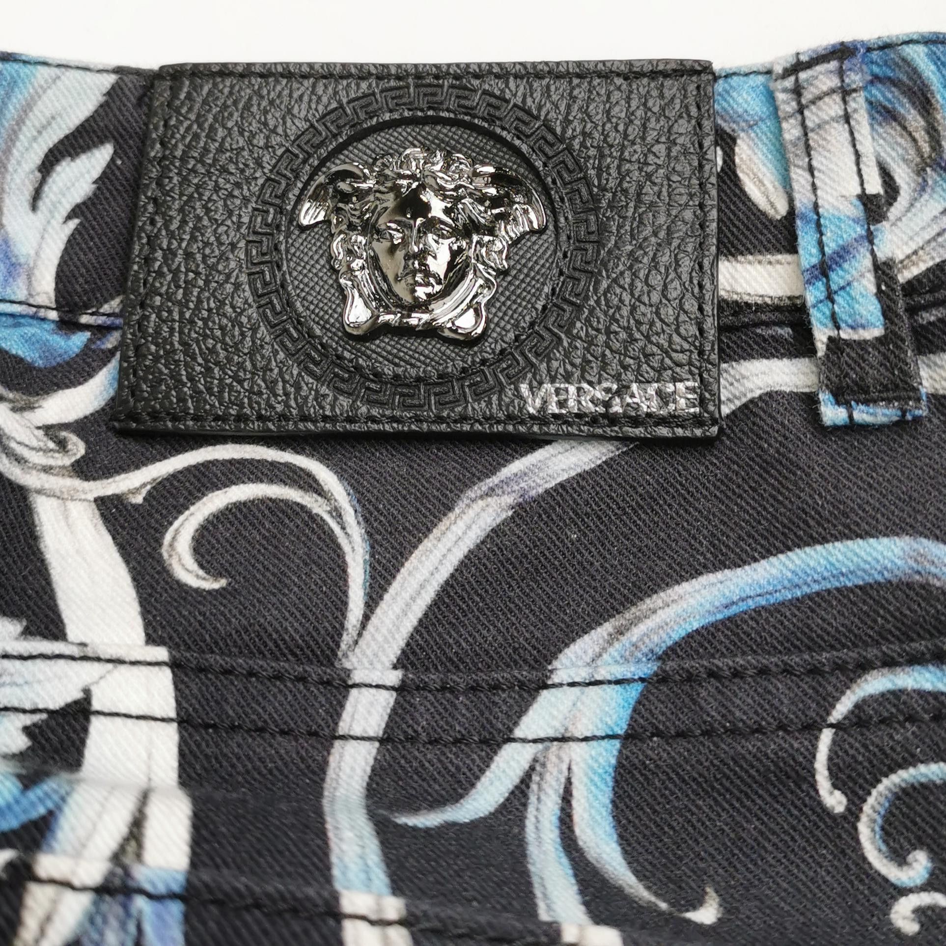 Versace Versace Color-Block Logo Pattern S Size Pants Size US 28 / EU 44 - 5 Thumbnail