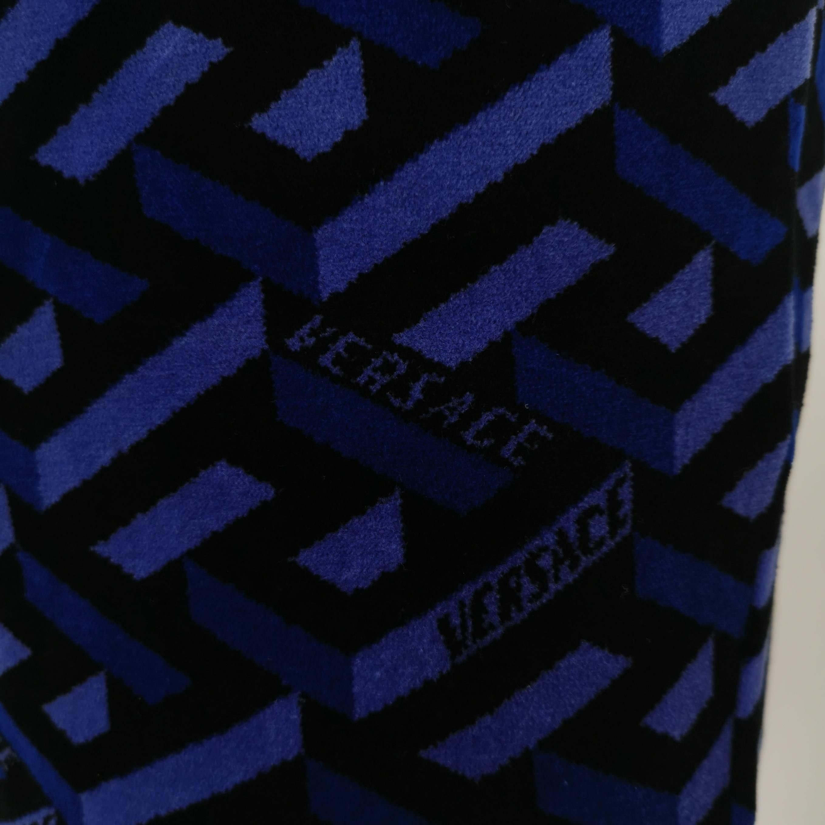 Versace Versace Colorblock Logo Cotton Button-Down Shirt Size US L / EU 52-54 / 3 - 7 Thumbnail