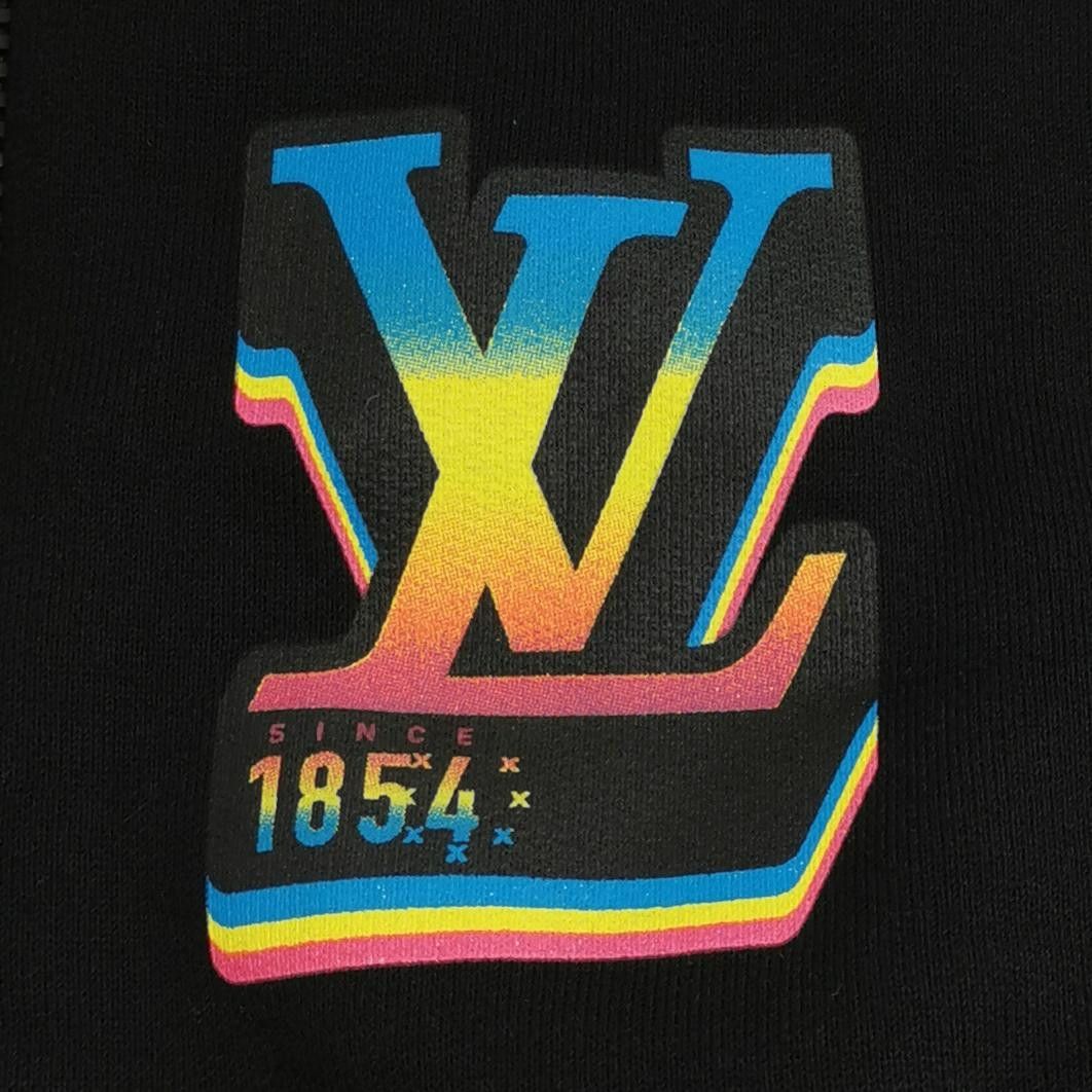 Louis Vuitton Louis Vuitton Multi Logo Zip Hoodie XXXL Size US XXL / EU 58 / 5 - 6 Thumbnail