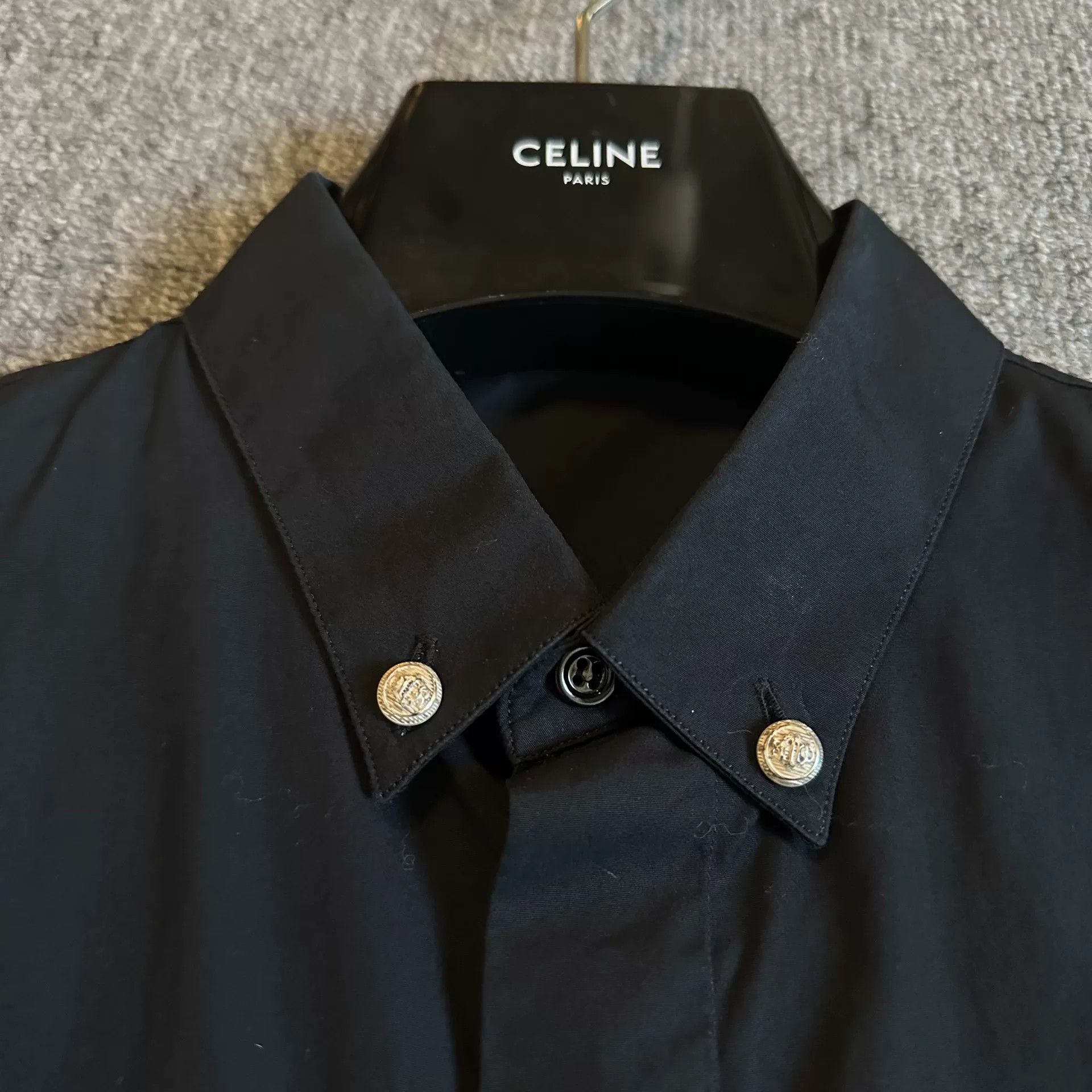 Dior Dior Homme Metal Anchor Button Short Sleeve Shirt Size US M / EU 48-50 / 2 - 3 Thumbnail