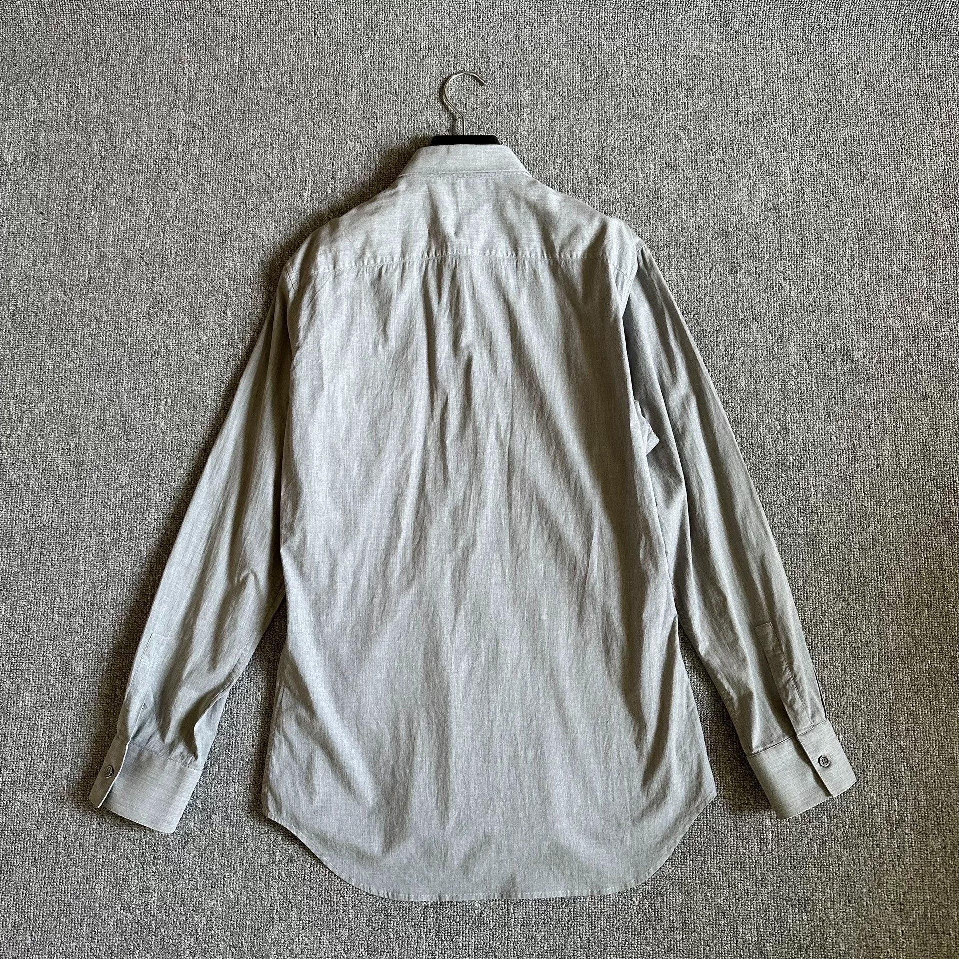 Dior Dior Light Gray Bee Shirt Size US M / EU 48-50 / 2 - 3 Thumbnail