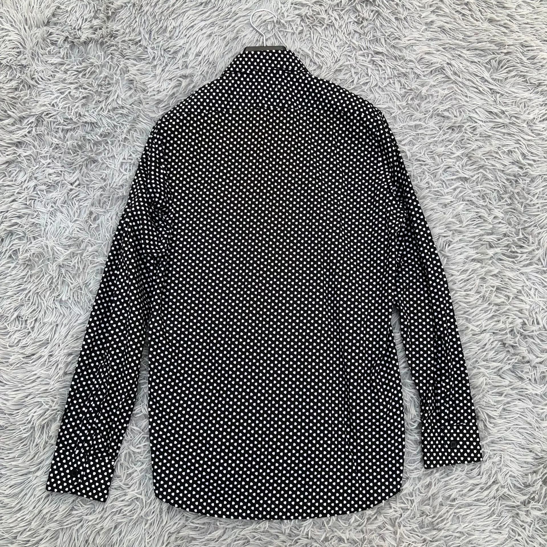 Saint Laurent Paris Saint Laurent 13SS Polka Dot Shirt Size M / US 6-8 / IT 42-44 - 5 Thumbnail