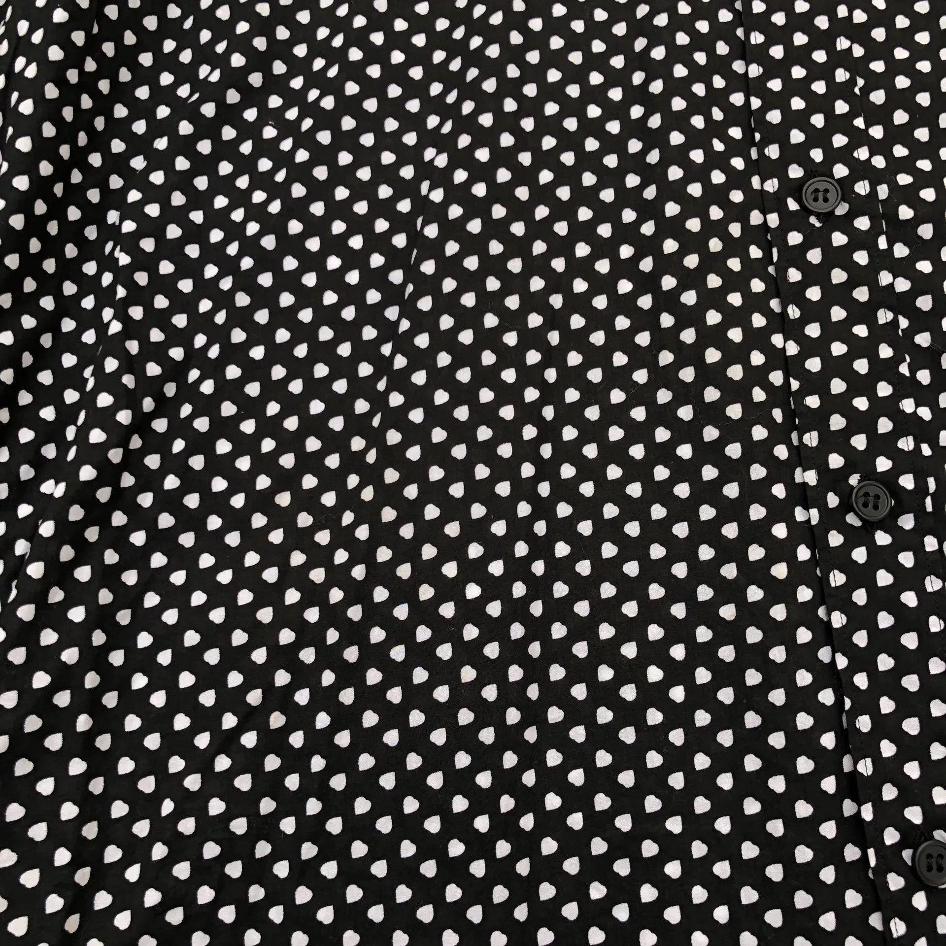 Saint Laurent Paris Saint Laurent 13SS Polka Dot Shirt Size M / US 6-8 / IT 42-44 - 2 Thumbnail
