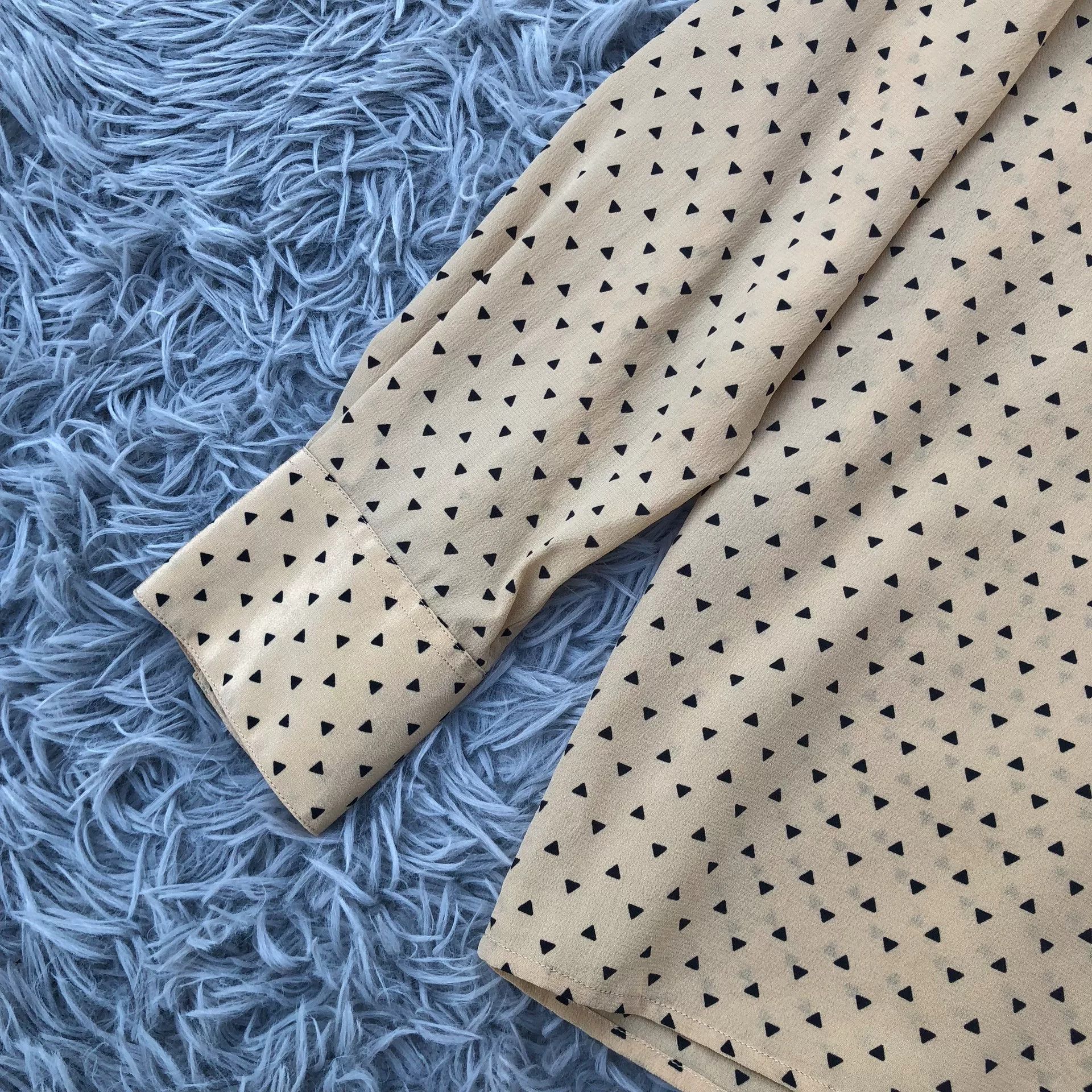 Saint Laurent Paris Saint Laurent 14SS Cuban Collar Silk Shirt Size US M / EU 48-50 / 2 - 3 Thumbnail
