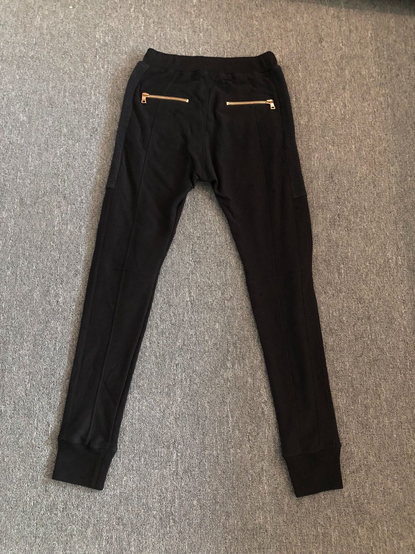 Balmain Balmain Metallic Zipper Track Pants Size US 32 / EU 48 - 3 Thumbnail