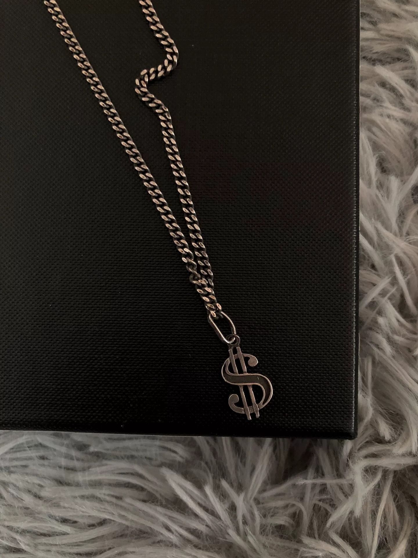 Saint Laurent Paris Saint Laurent 16SS Music Note Necklace Size ONE SIZE - 2 Thumbnail