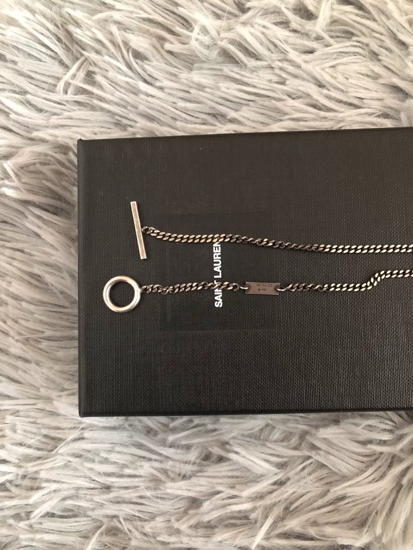 Saint Laurent Paris Saint Laurent 16SS Music Note Necklace Size ONE SIZE - 4 Thumbnail